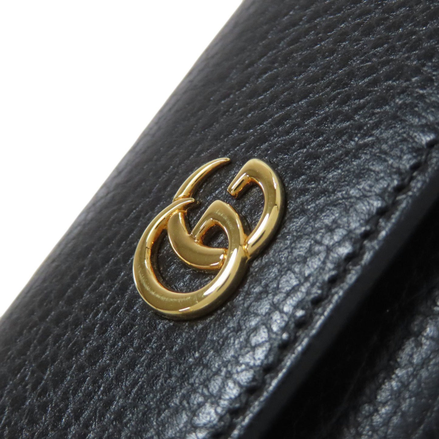 Gucci 456118 Gg Marmont Key Case In Calfskin