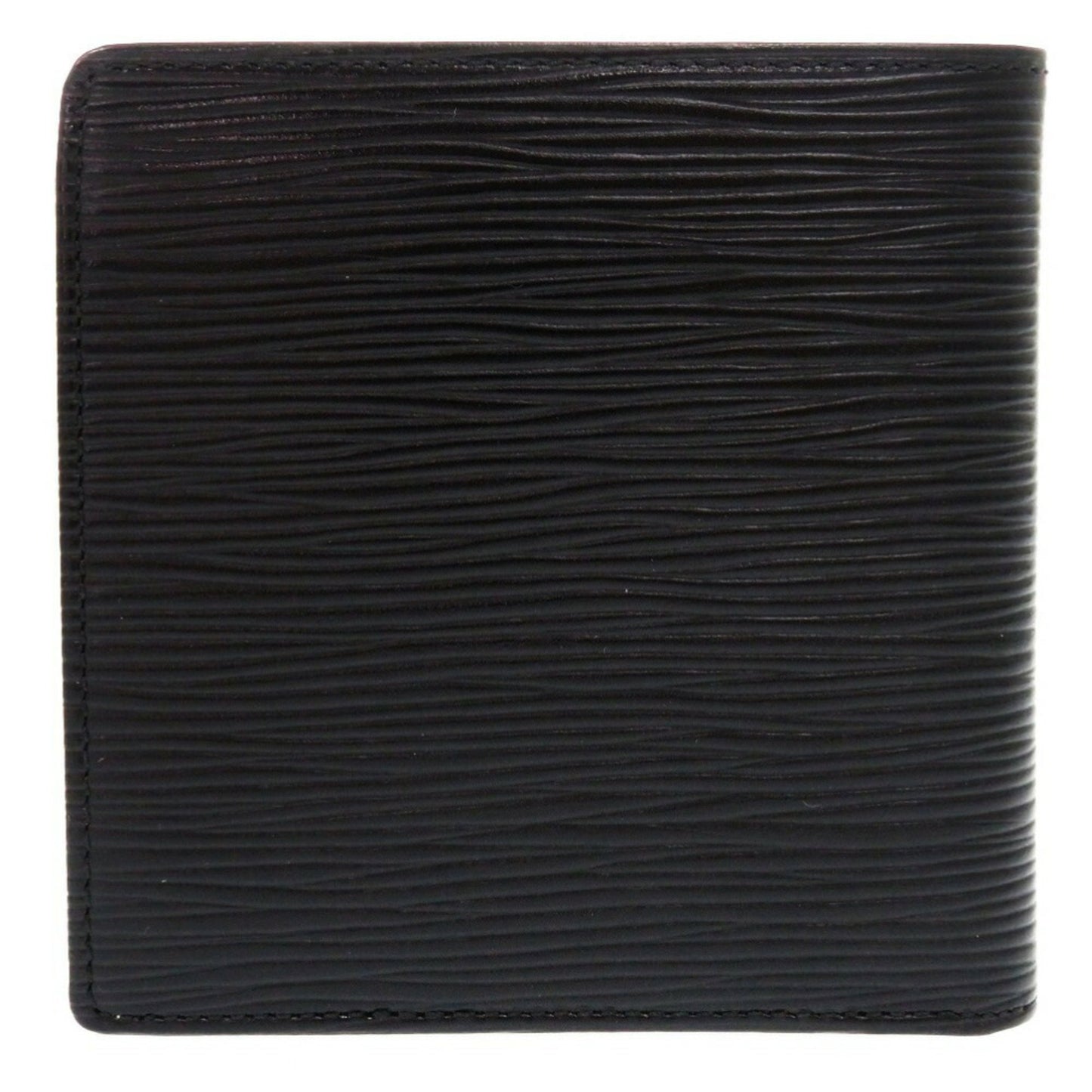 Louis Vuitton Portefeuille Marco Leather Noir Lv Black Bifold Wallet 0656Louis Vuitton