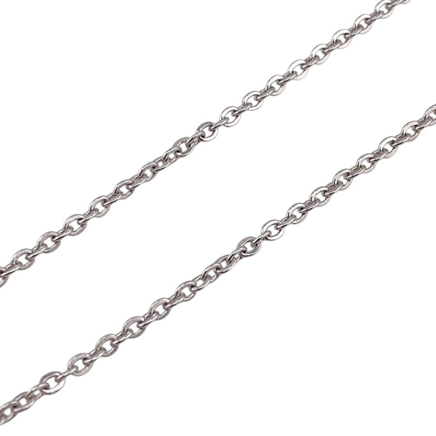 Hermes Hermes Cordage Rope Necklace High Chain Silver