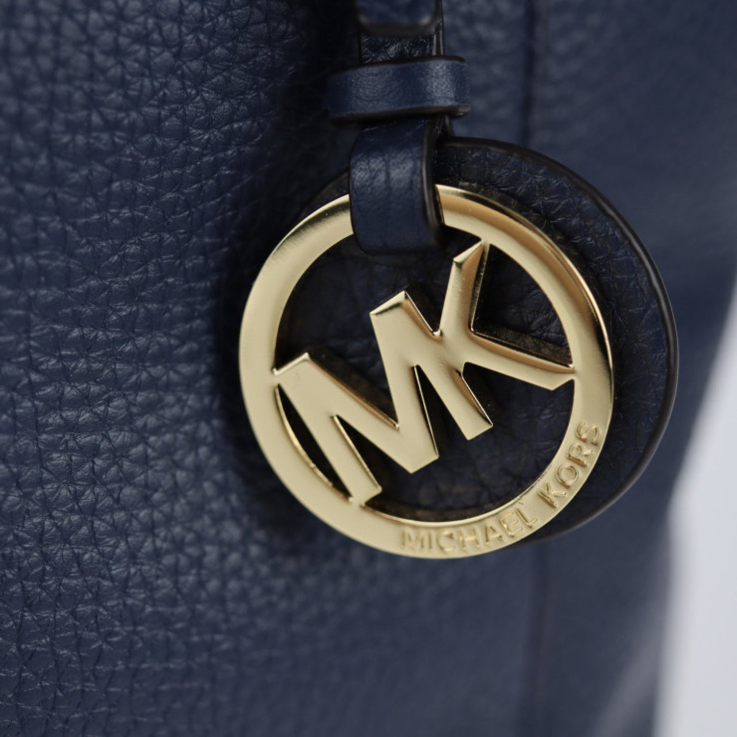 Michael Kors Jet Set Item Tote Bag 35H7Gttt9L Leather Navy Shoulder R2116103001179