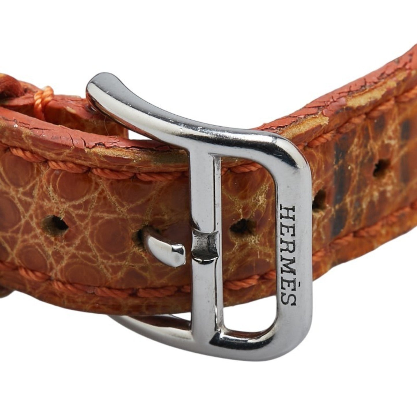 Hermes H Watch 11P Diamond Wristwatch Hh1.210