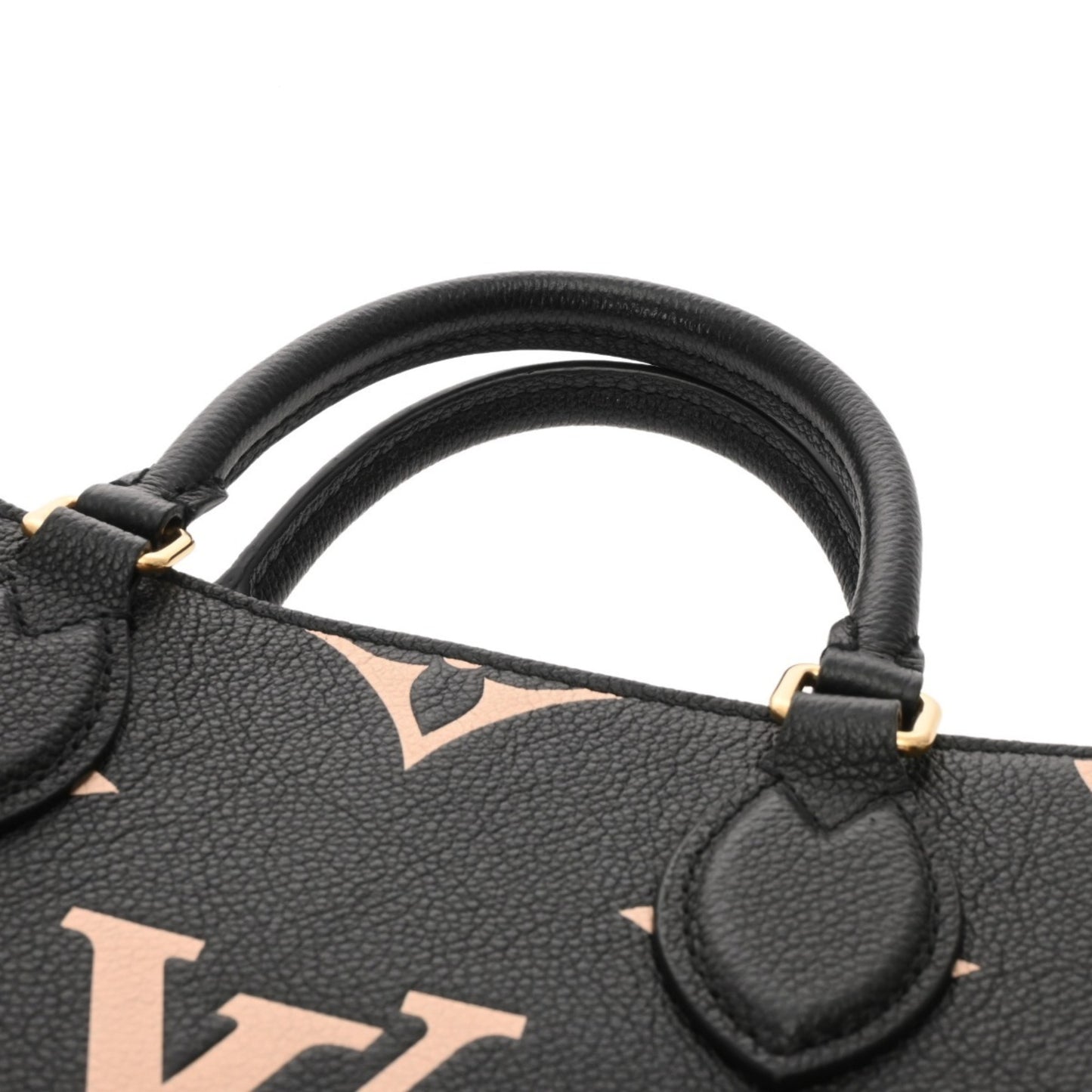 Louis Vuitton Louis Vuitton Monogram Empreinte On The Go Pm 2Way Black/Beige M45659