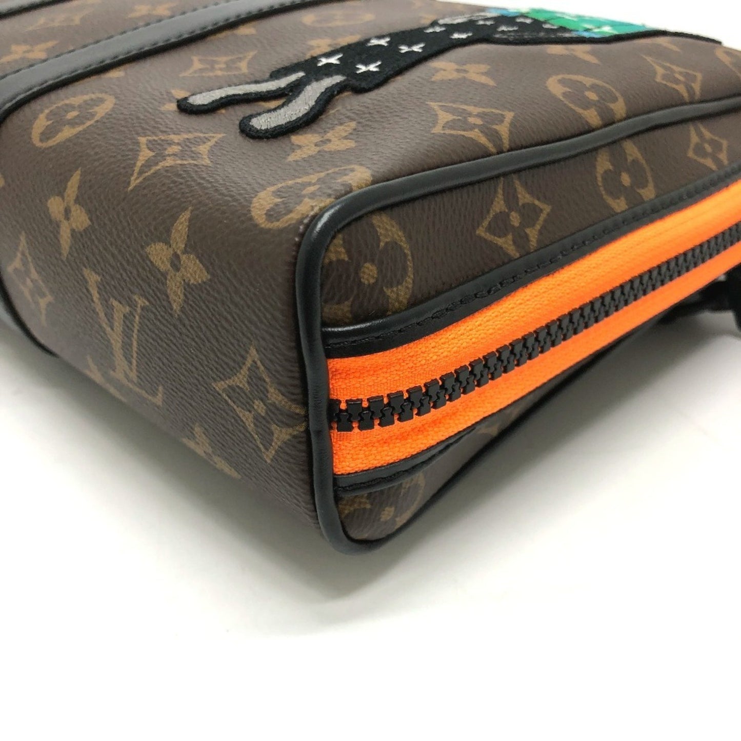 Louis Vuitton M80130 Monogram Lv Friends Keepall Pouch Bag Shoulder Handbag Canvas