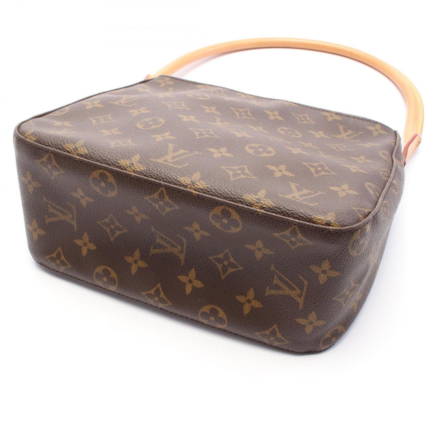 Louis Vuitton Louis Vuitton Looping Mm Shoulder Bag Coated Canvas Leather Monogram