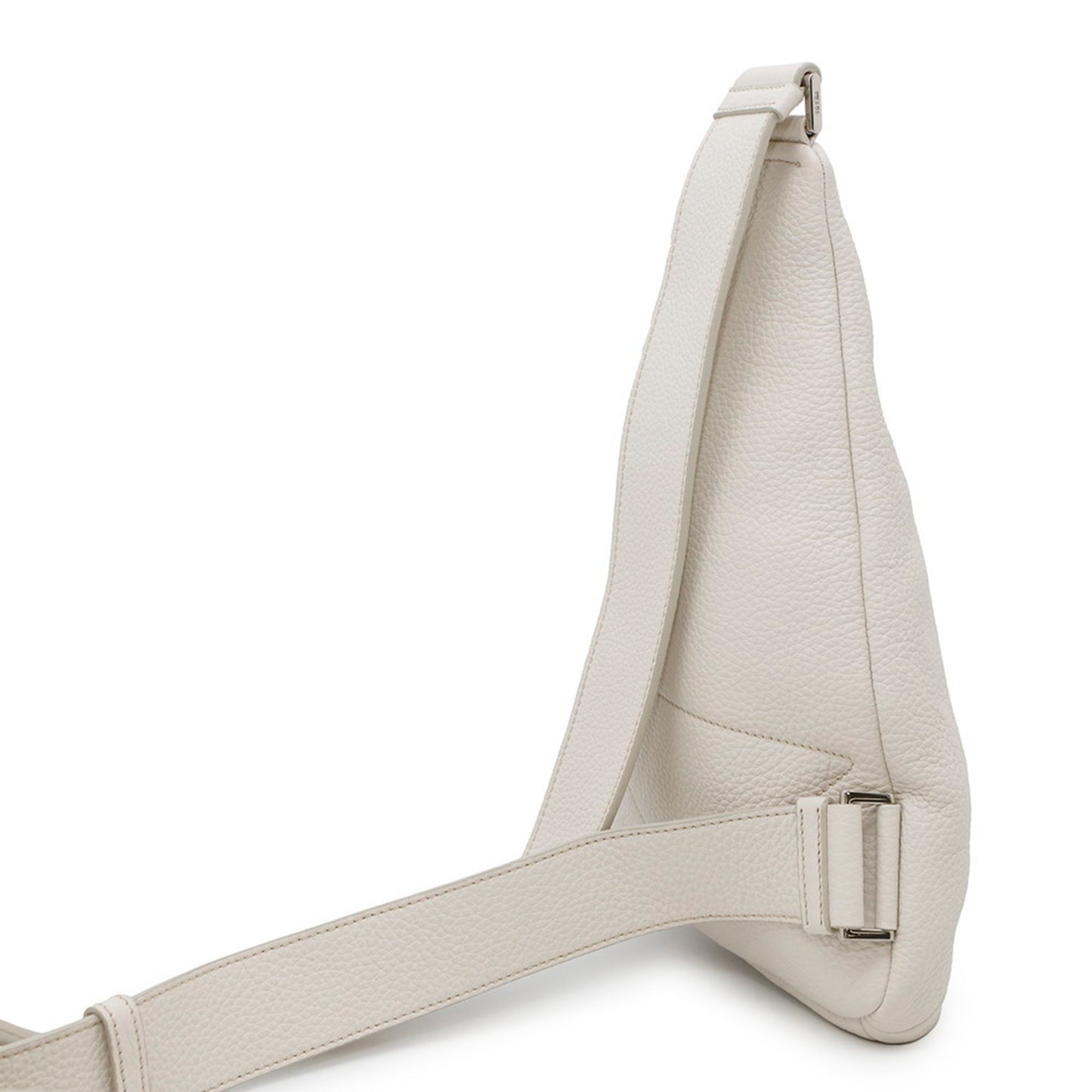 Prada Triangle Leather Body Bag 2Vz098 Prada White