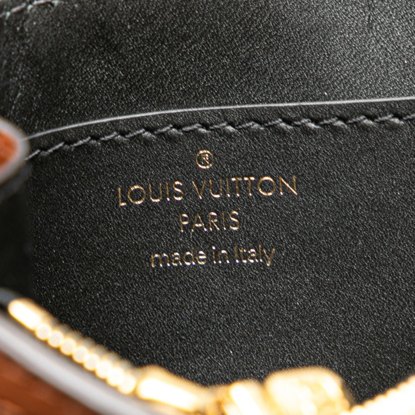 Louis Vuitton Monogram Reverse Dauphine Multicart Card Case M68751 Brown Pvc Leather