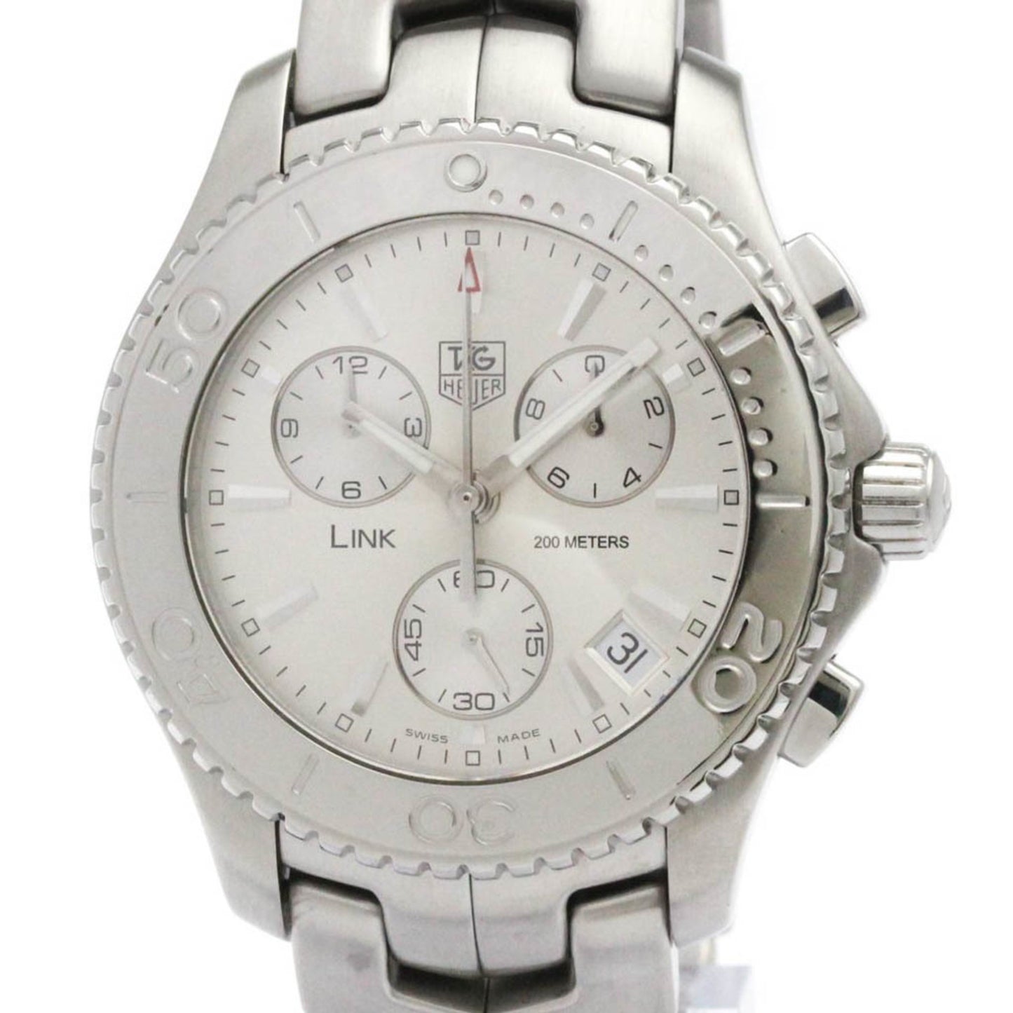 Tag Heuer Link Chronograph Steel Automatic