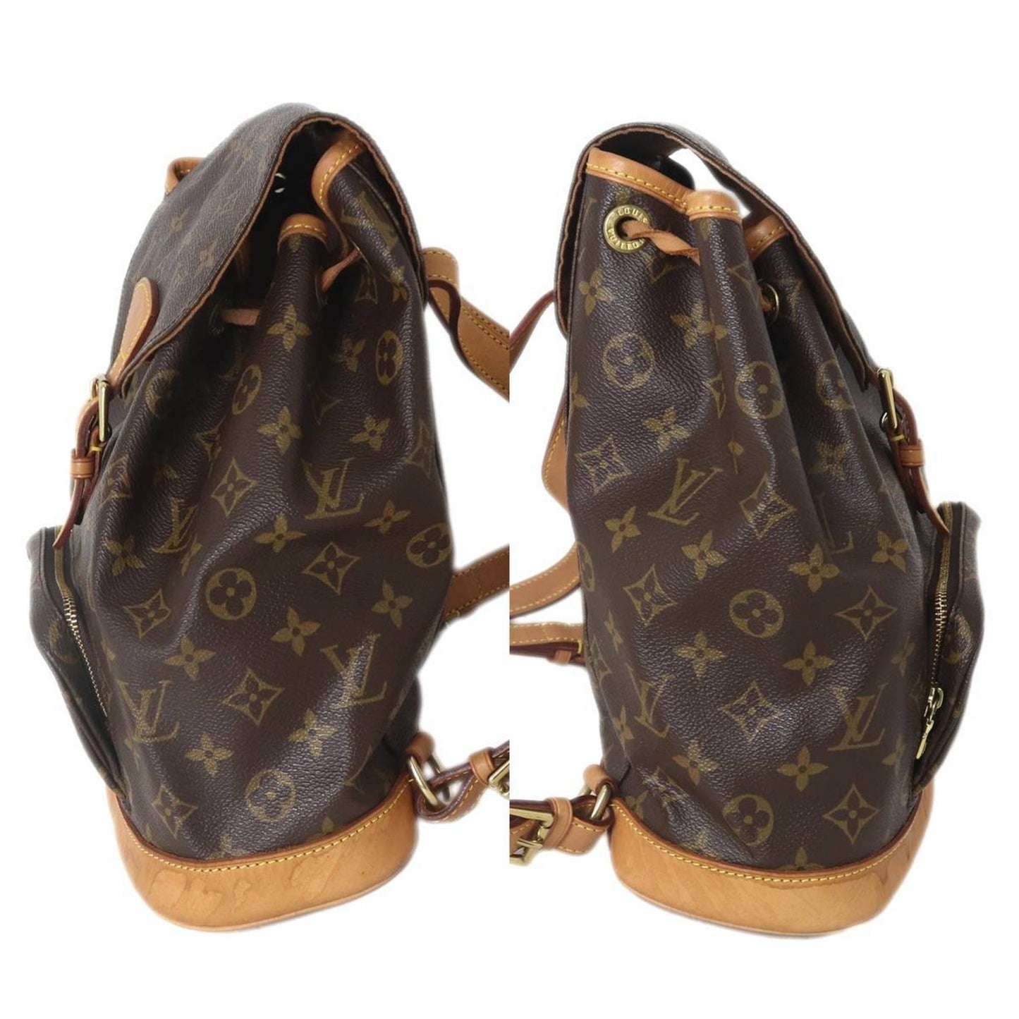 Louis Vuitton Montsouris Mm Monogram Backpack M51136 Sp1001 Is