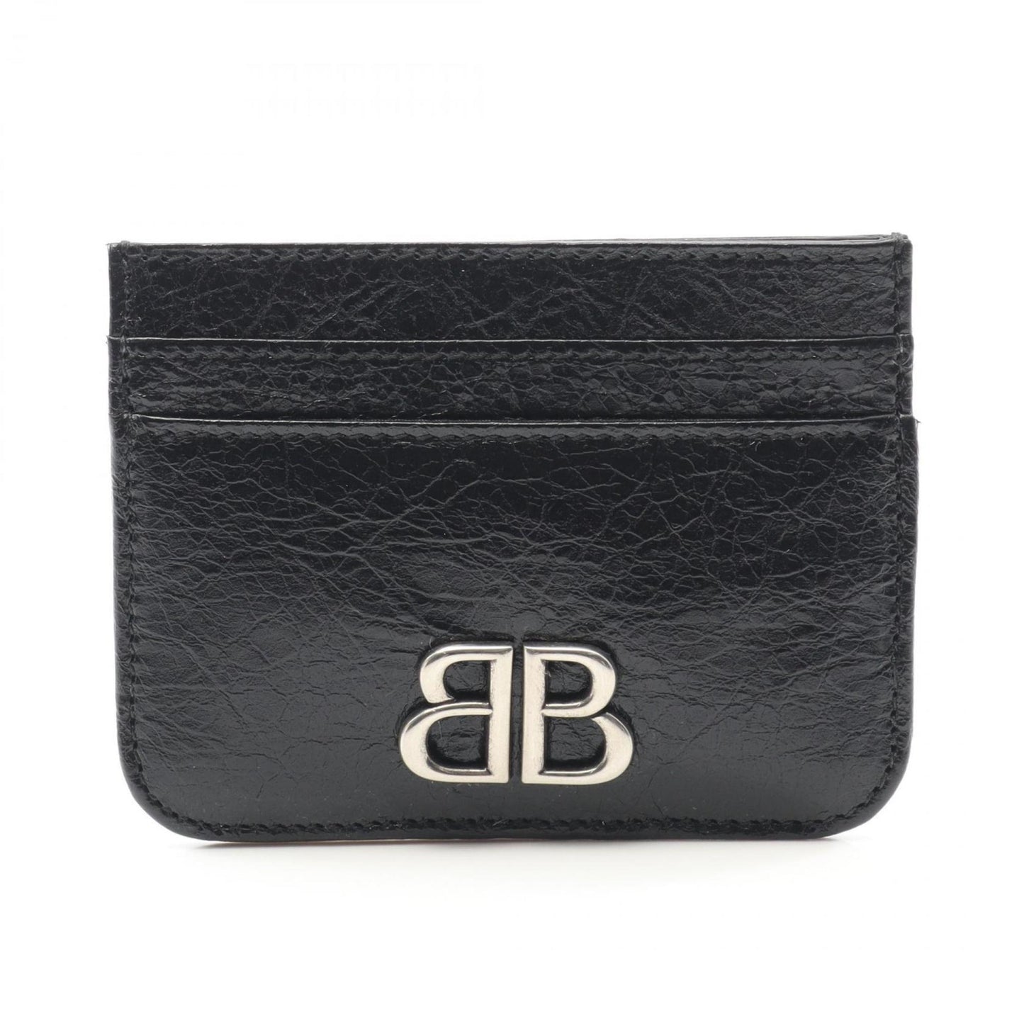 Balenciaga Monaco Business Card Holder/Card Case Leather