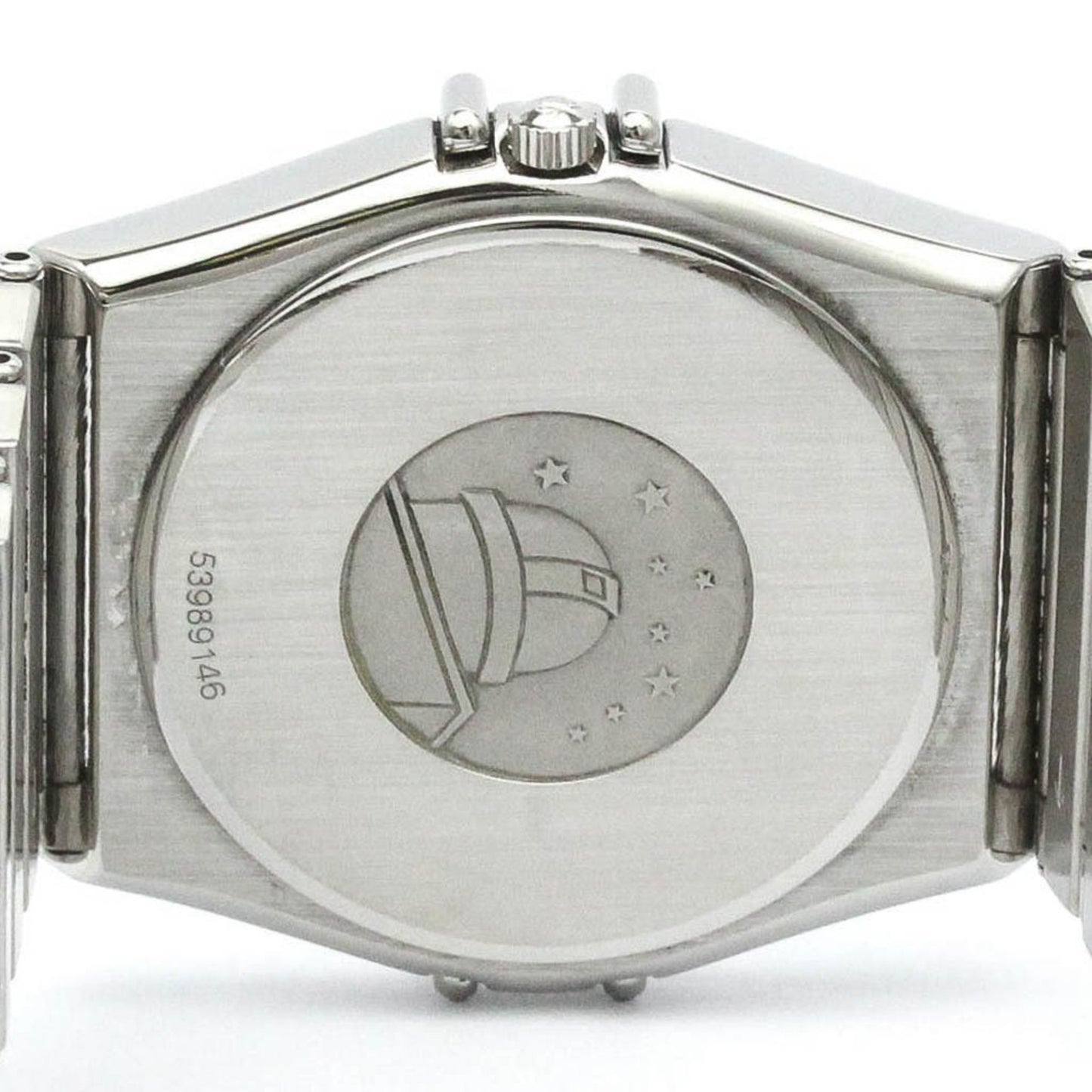 Polished Omega Constellation Stainless Steel Quartz