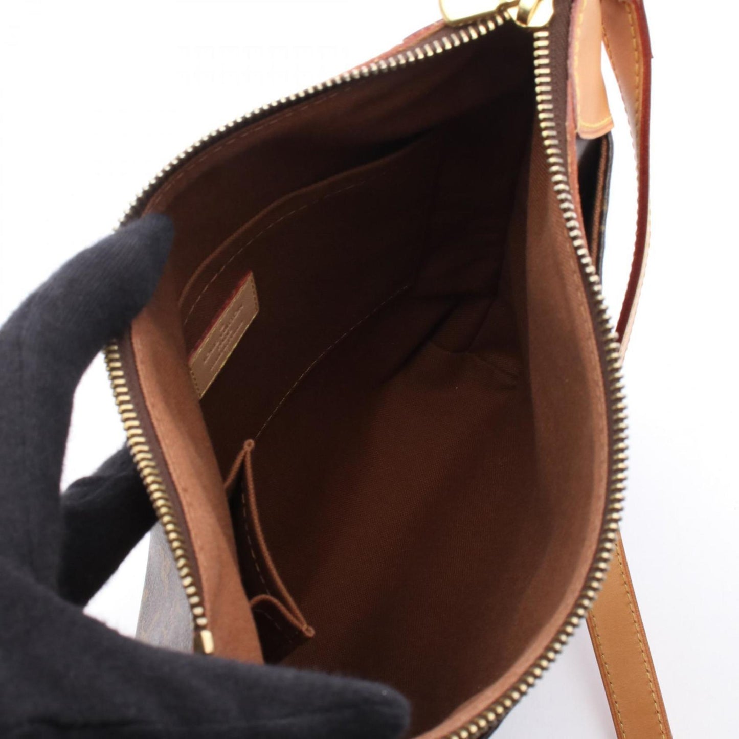 Louis Vuitton Odeon Pm Shoulder Bag In Coated Canvas And Leather With Monogram Design