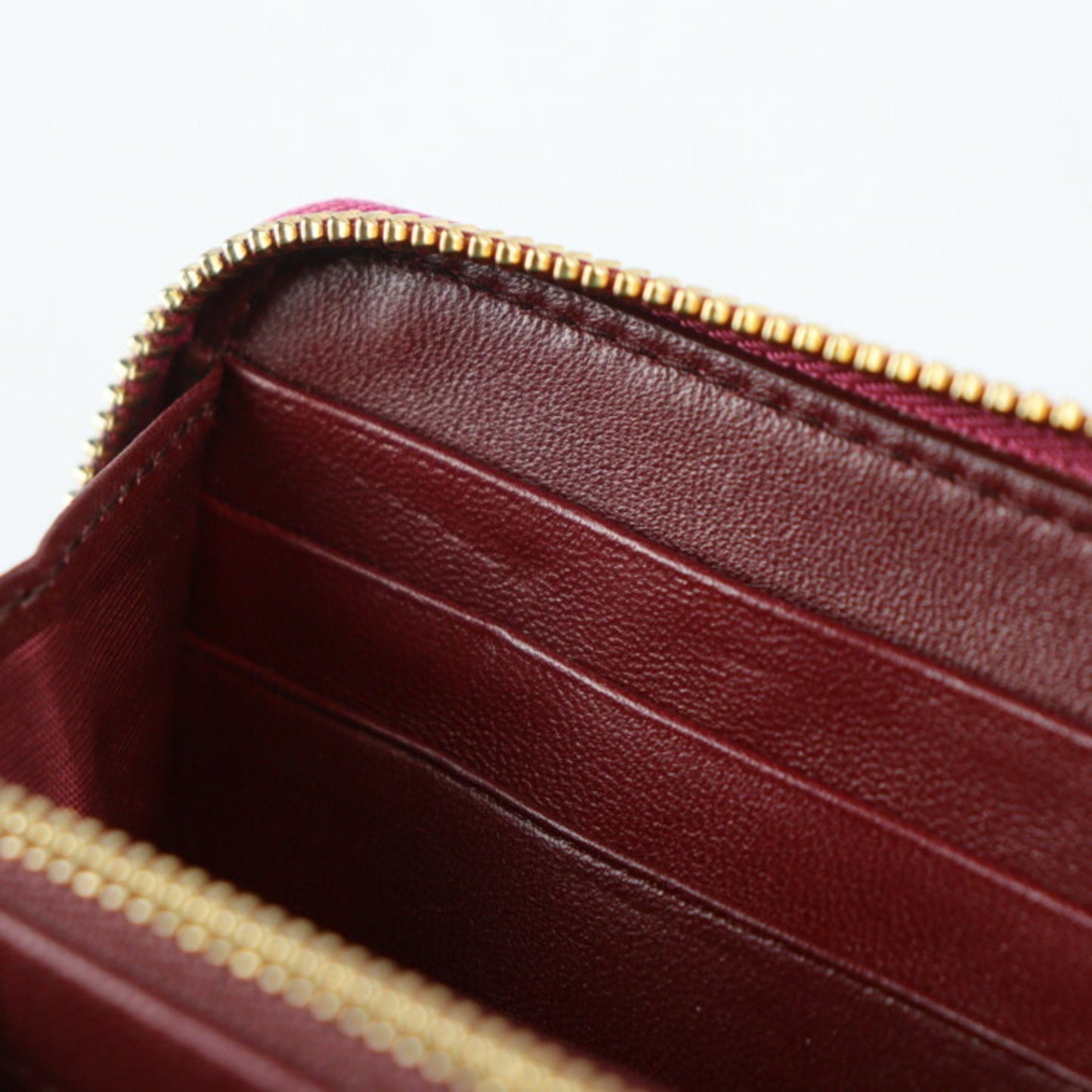 Bvlgari Bulgari Long Wallet 286311 Leather Heather Amethyst Pink Series Gold Hardware Round Zipper