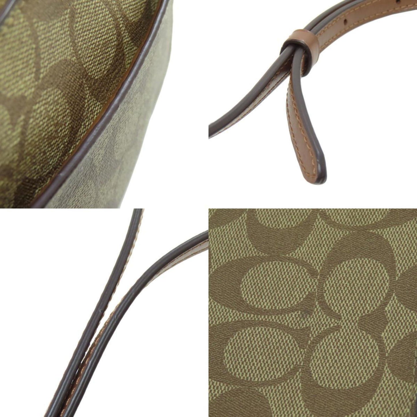 Coach 91677 Mini Camera Bag Signature Shoulder
