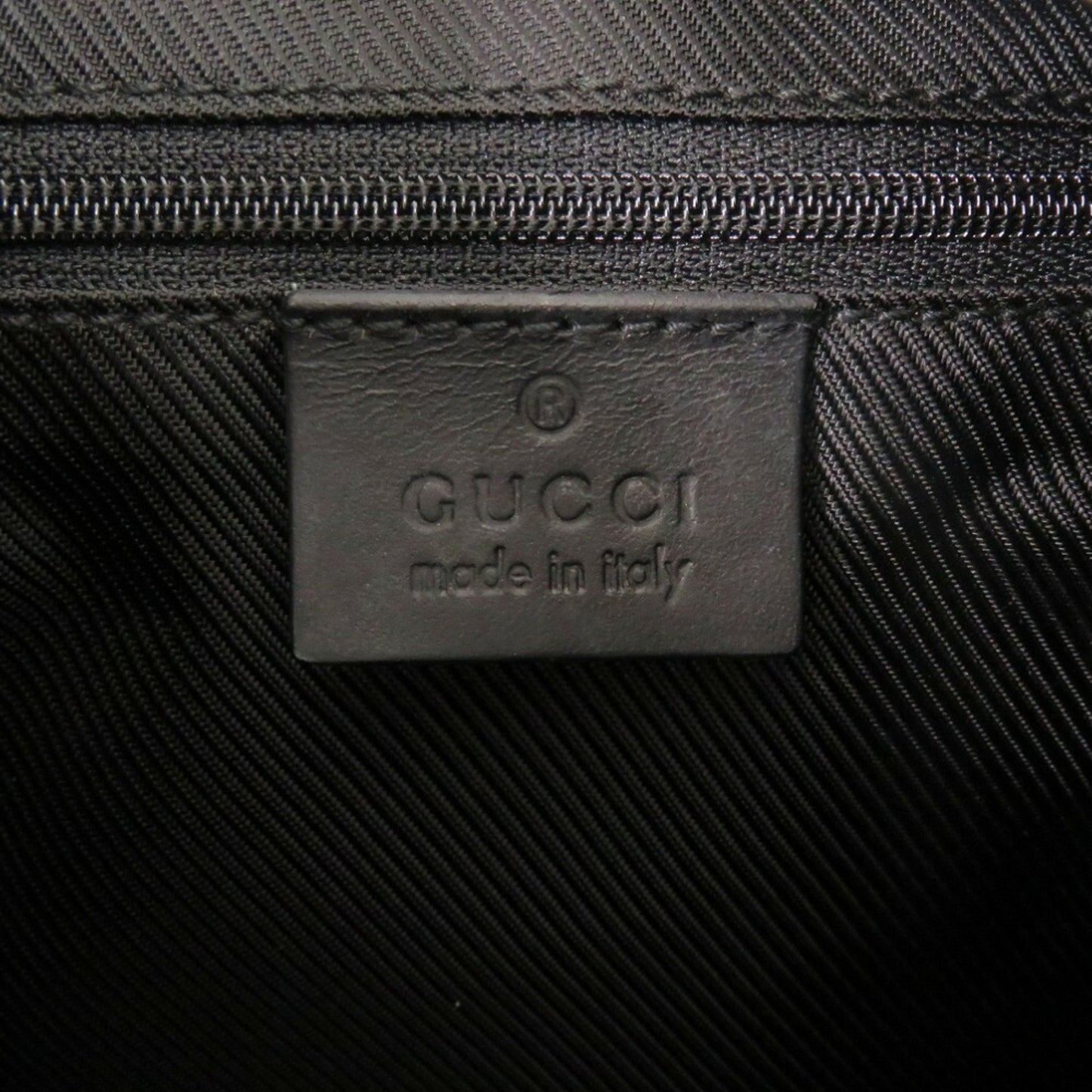 Gucci 01234 203419 Gg Canvas Black Shoulder Bag 0639Gucci