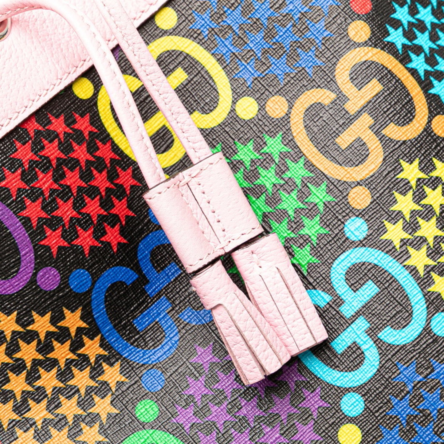 Gucci Gg Psychedelic Crossbody Shoulder Bag 598149 In Black