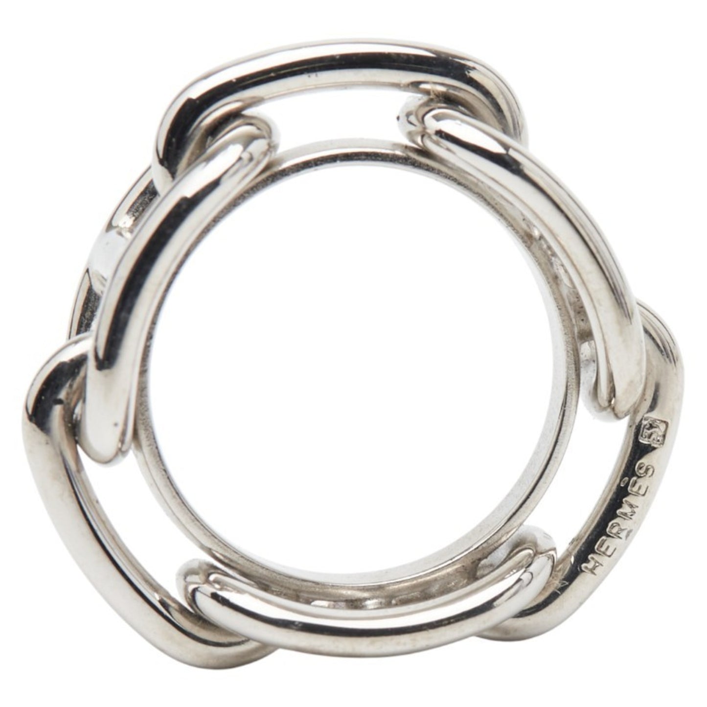 Hermes Lucade Chaine D'Ancre Scarf With Ring