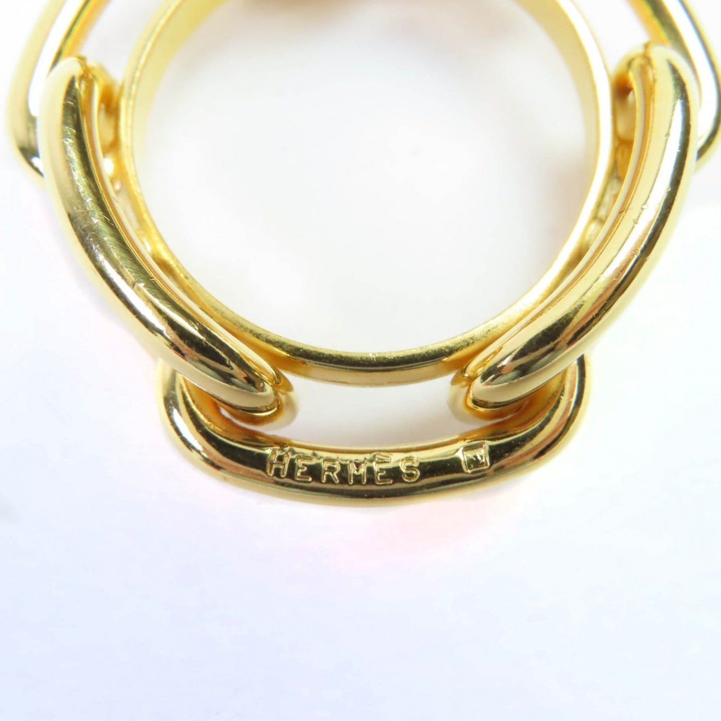 Hermes Lugate Chaine D'Ancre Gp Scarf Clasp/Ring