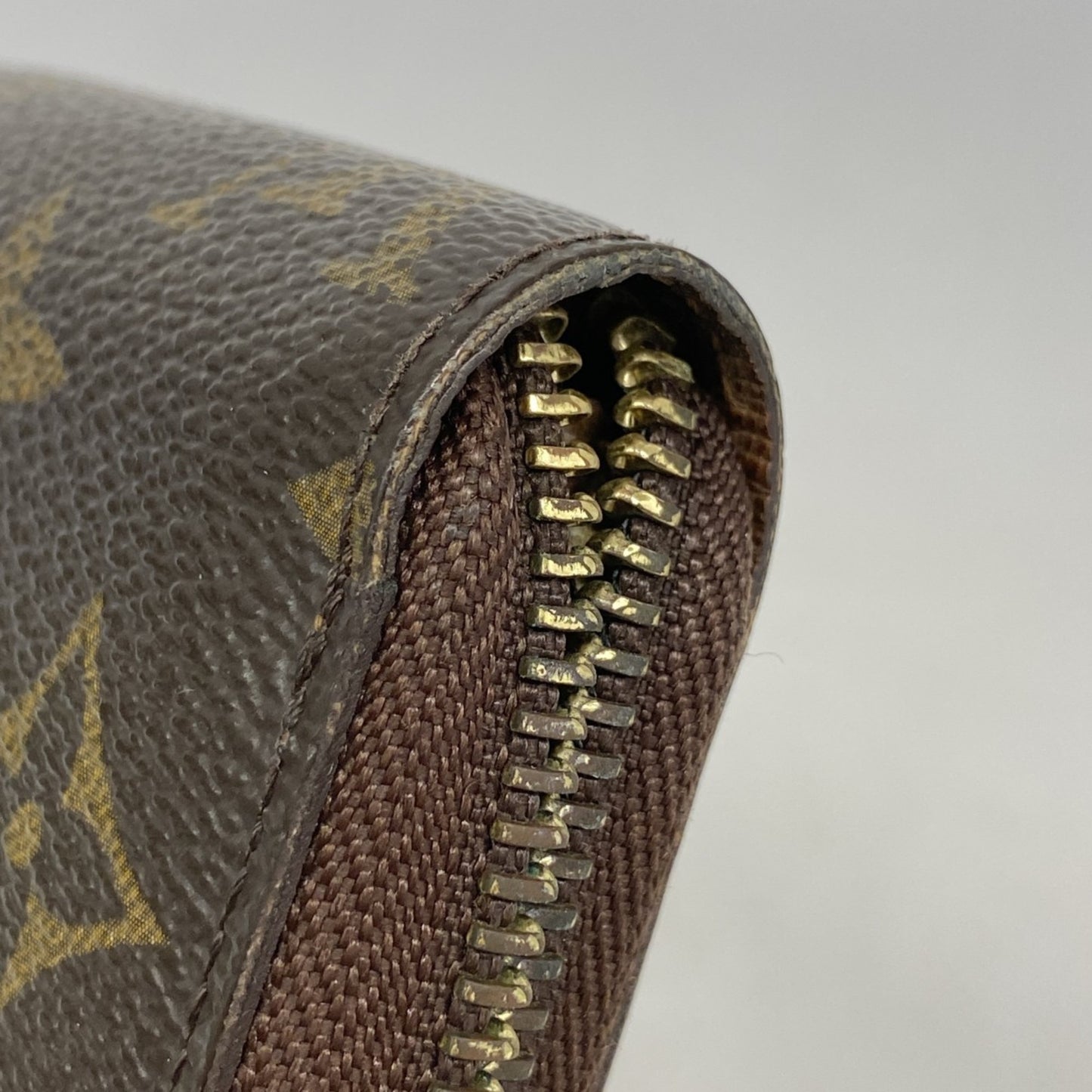 Louis Vuitton Monogram Zippy Wallet M60017 Brown