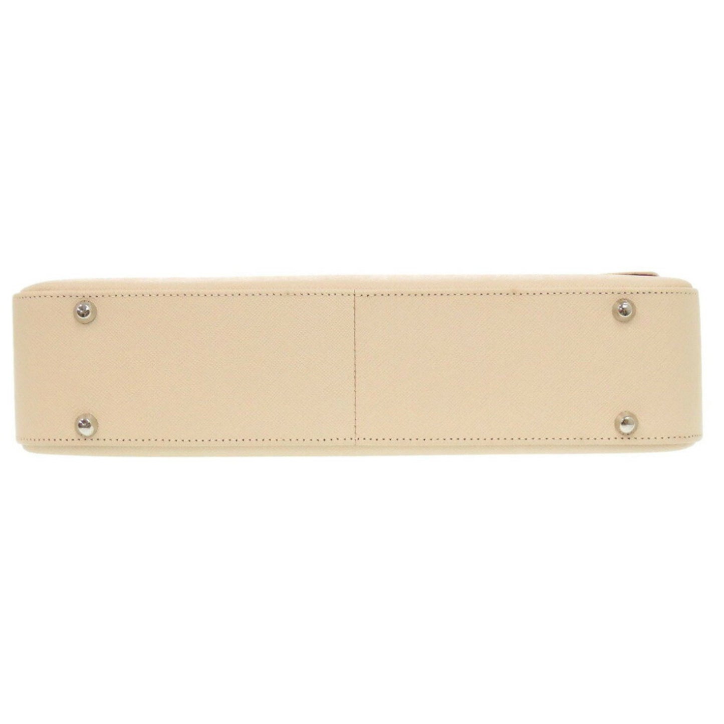 Burberry Plate Leather Beige Handbag 1672Burberry