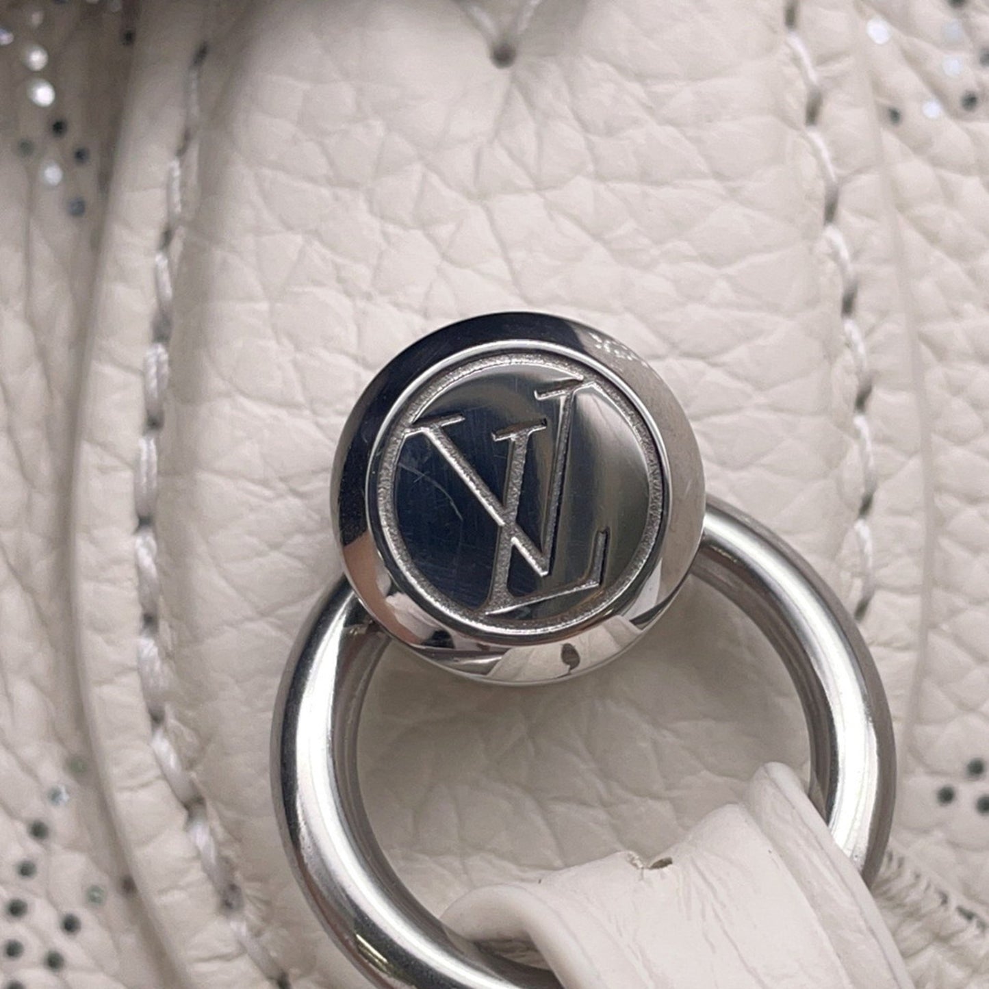 Louis Vuitton Handbag Monogram Mahina Blossom Pm M11842 Louis Vuitton 2Way Shoulder Bag White