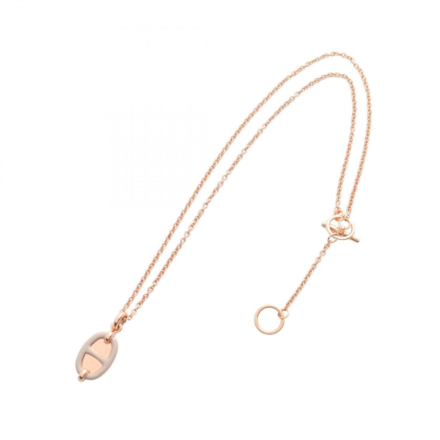 Hermes Herms Chaine D'Ancre Mini Maillon Necklace
