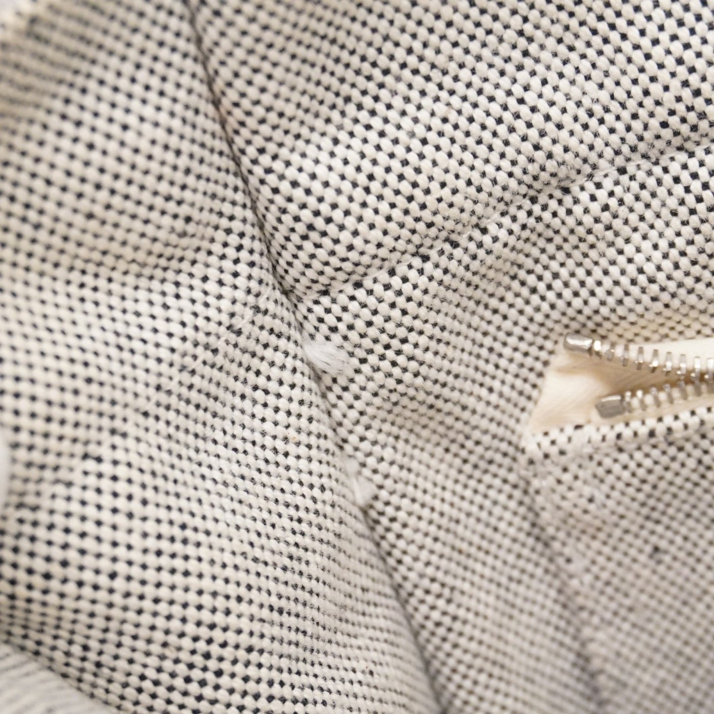 Hermes Herms New Foule Tote Pm Canvas Bag In Gray And Black For Women