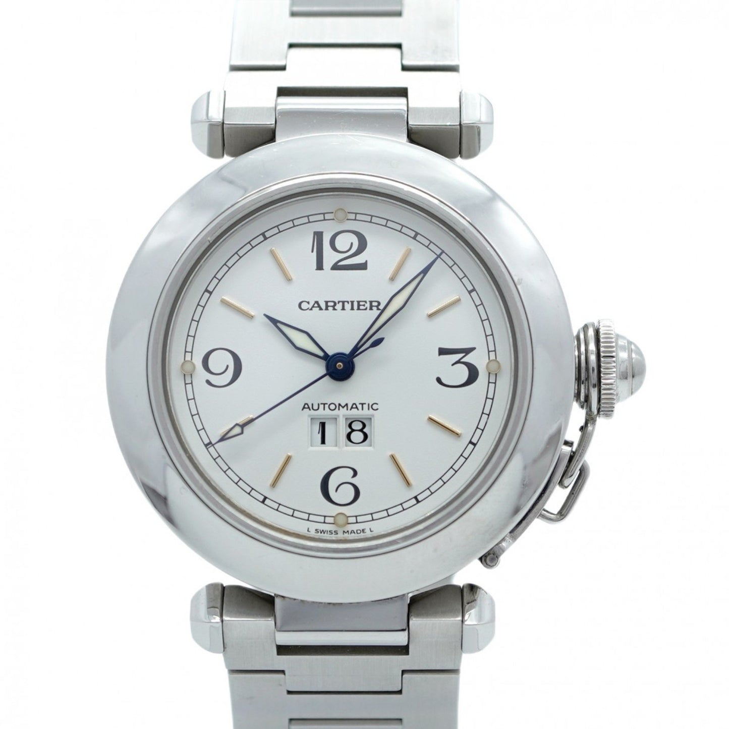 Cartier Pasha W31044M7 White Dial