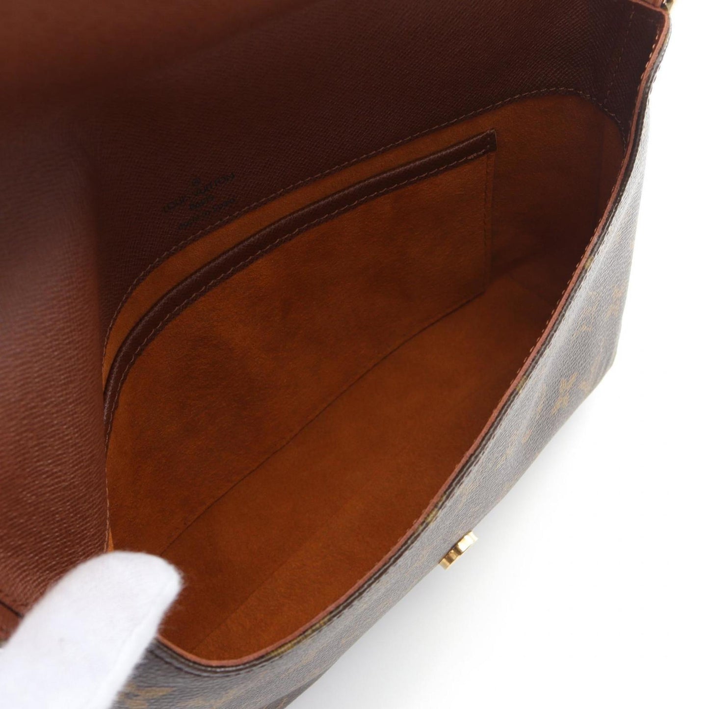 Louis Vuitton Musette Tango Long Strap Monogram Shoulder Bag Coated Canvas Leather