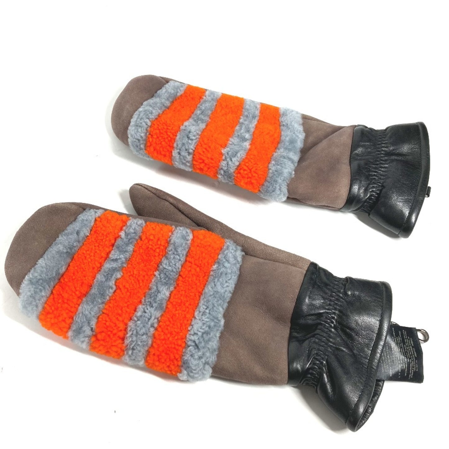 Fendi Fxy018 Mouton Gloves Angora