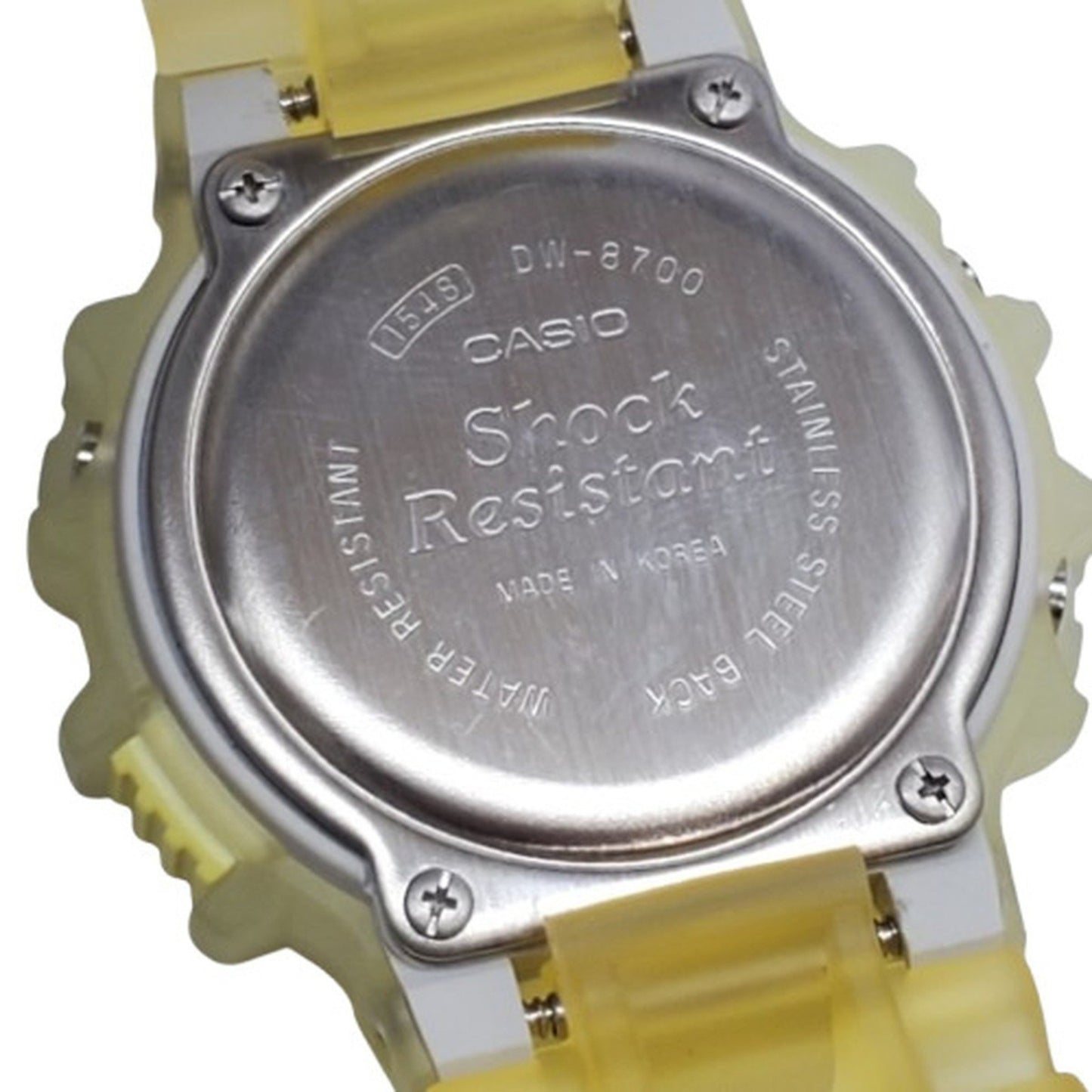 G-Shock Casio Watch Dw-8700Sg-7Vt G-Lide Digital Hawaii Limited White Skeleton Resin