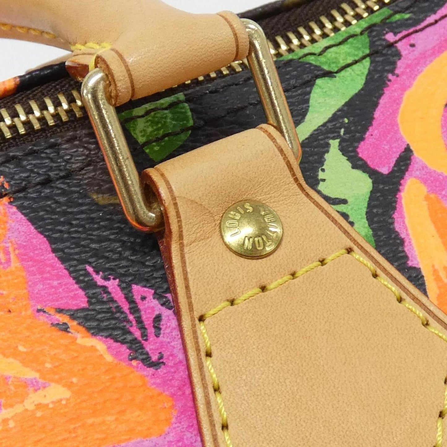 Louis Vuitton Monogram Rose (Stephen Sprouse) Speedy Boston Bag M48610