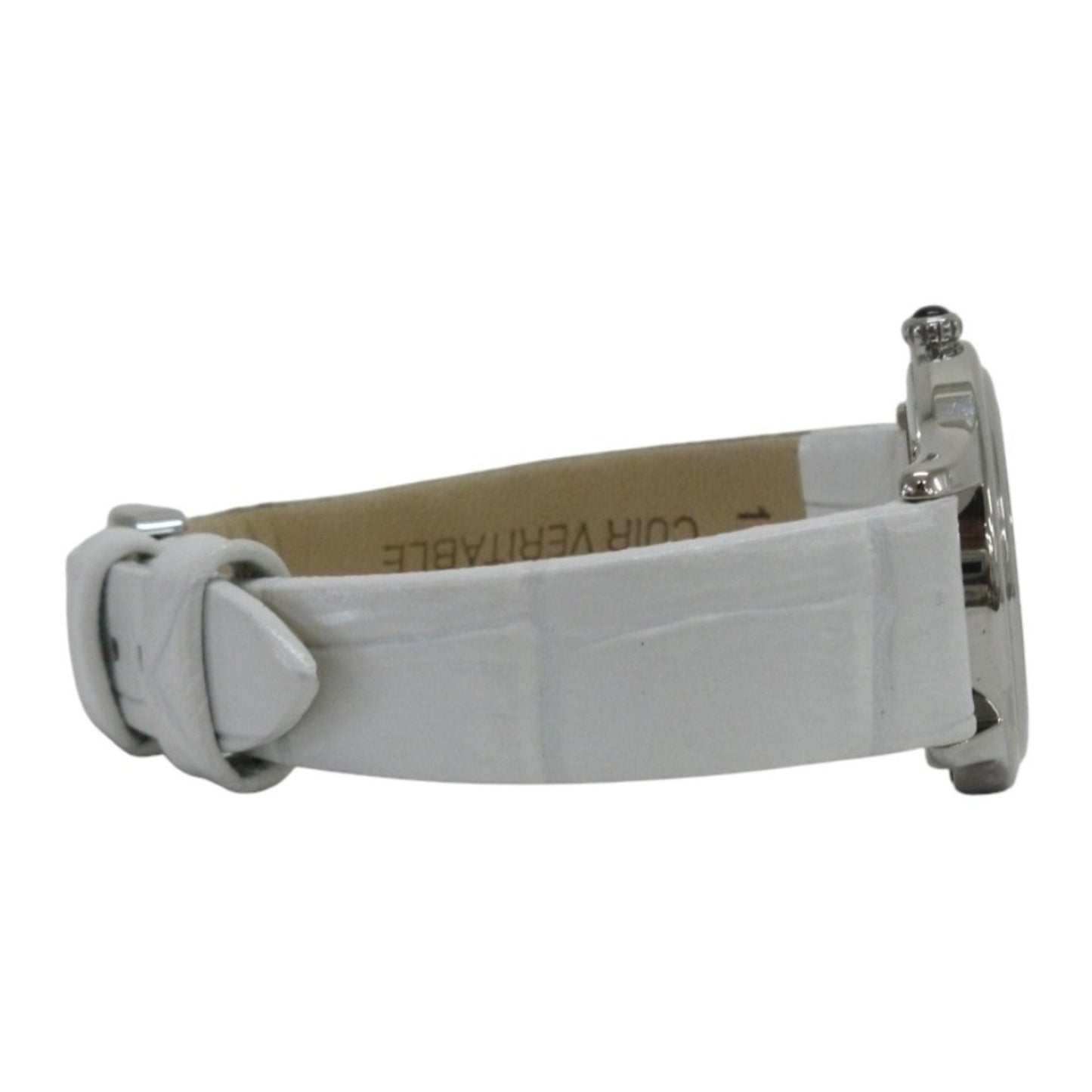 Fendi Shell Dial 12P Diamond Watch 25000L White