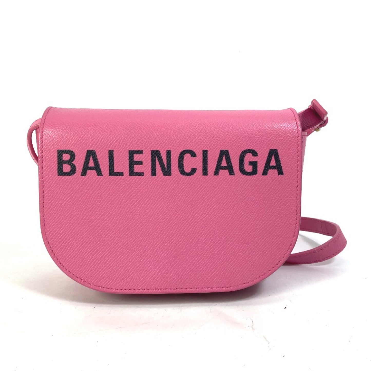 Balenciaga 550639 Pochette Crossbody Bag Shoulder Bag Pink Black
