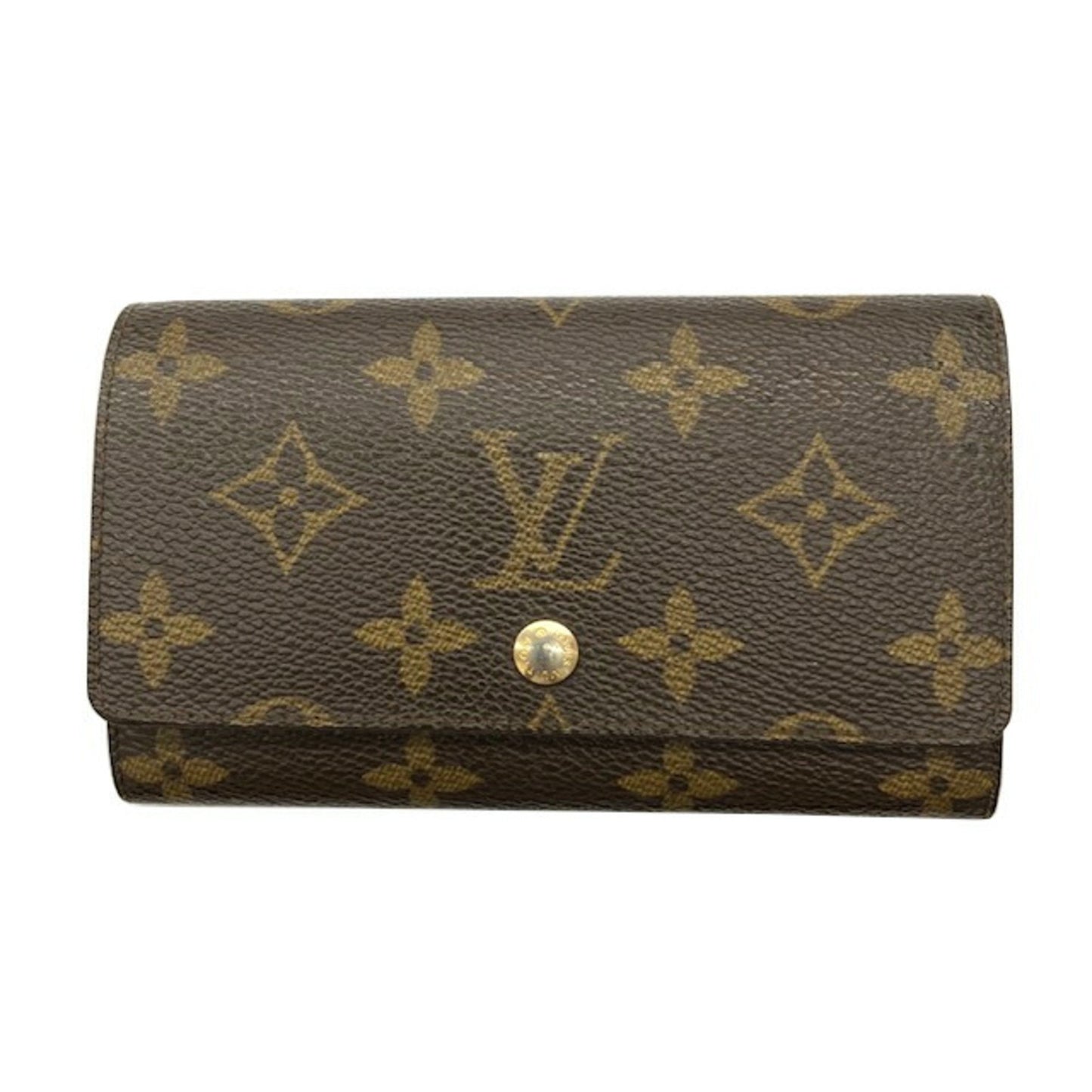 Louis Vuitton Louis Vuitton Portemonnay Zip Monogram M61735 8909An Bi-Fold Wallet Compact