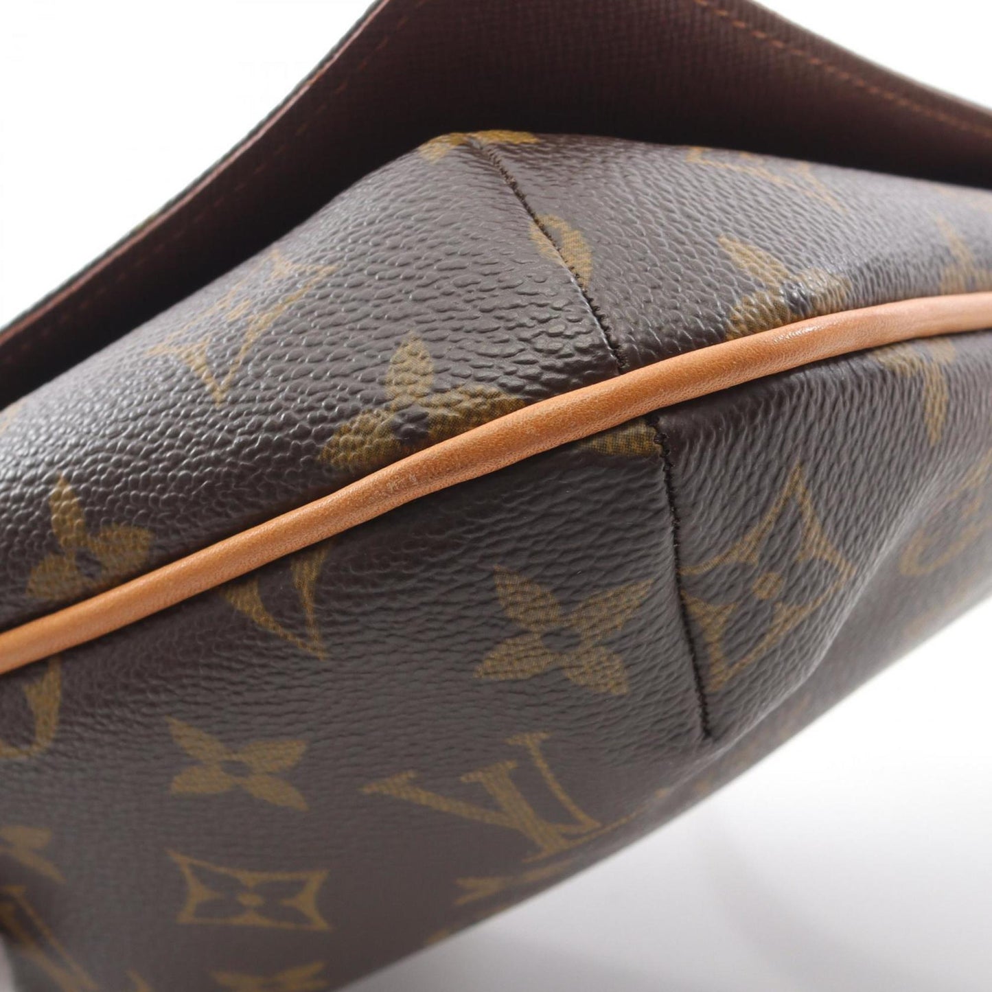 Louis Vuitton Musette Tango Long Strap Monogram Shoulder Bag Coated Canvas Leather