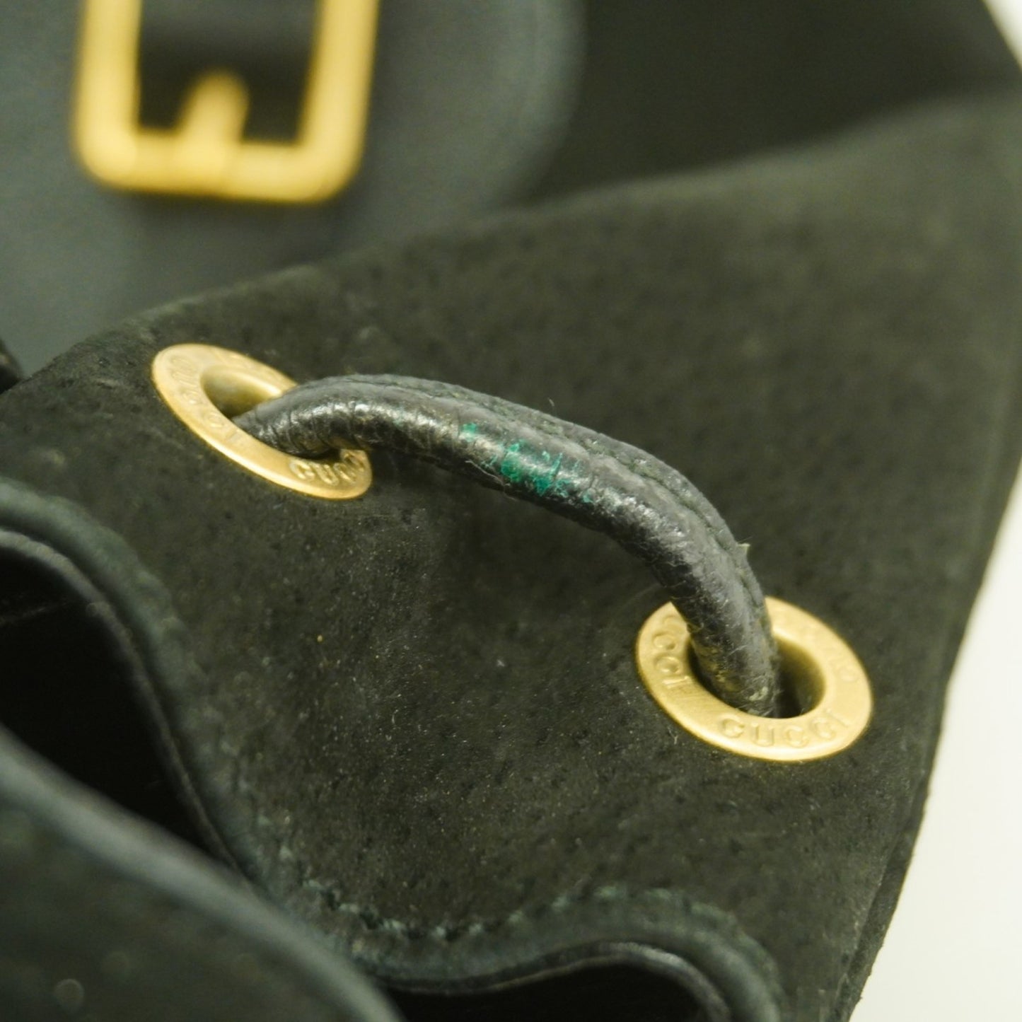 Gucci Bamboo 003 1956 Backpack/Daypack In Suede