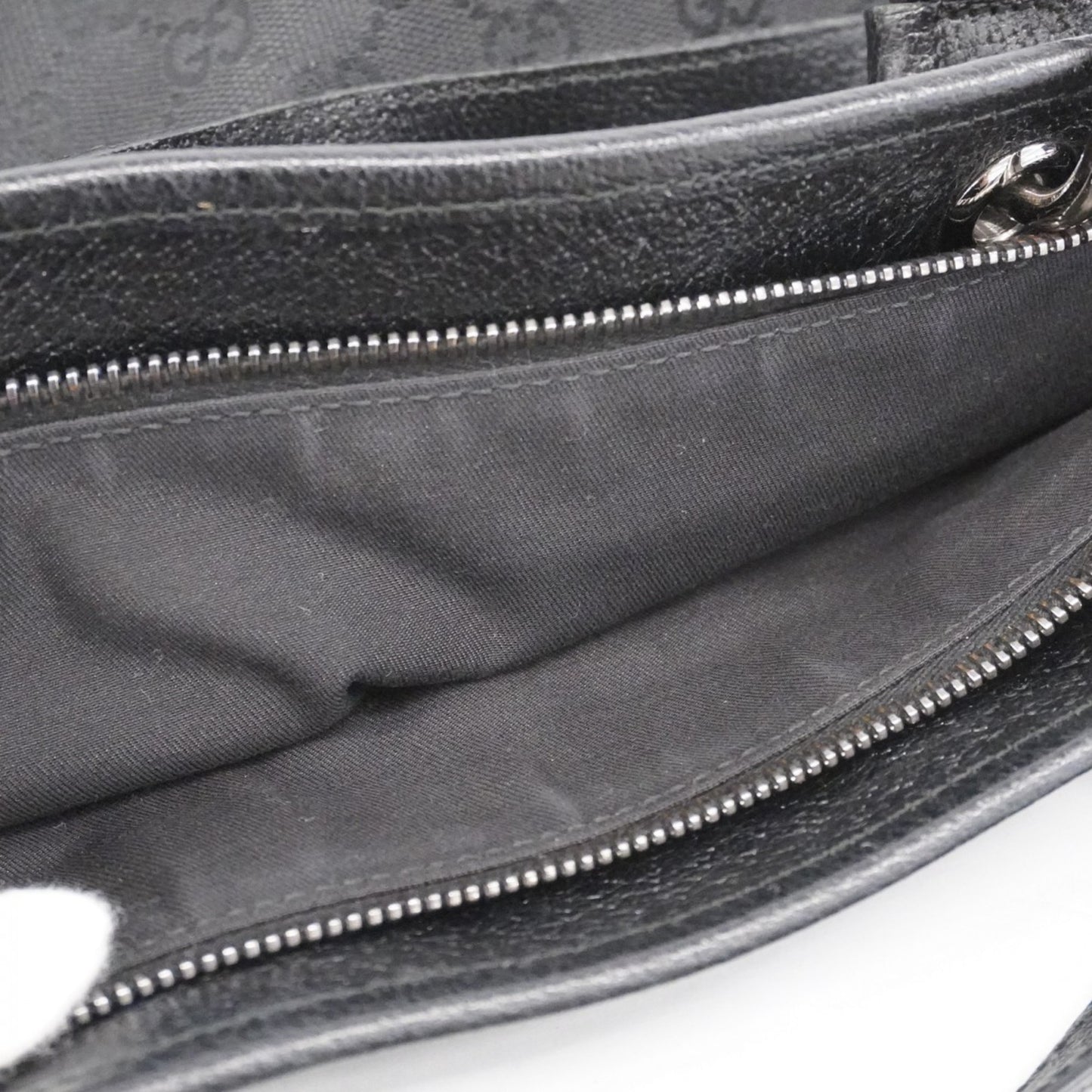 Gucci Gg Canvas Tote Bag 120337 Black