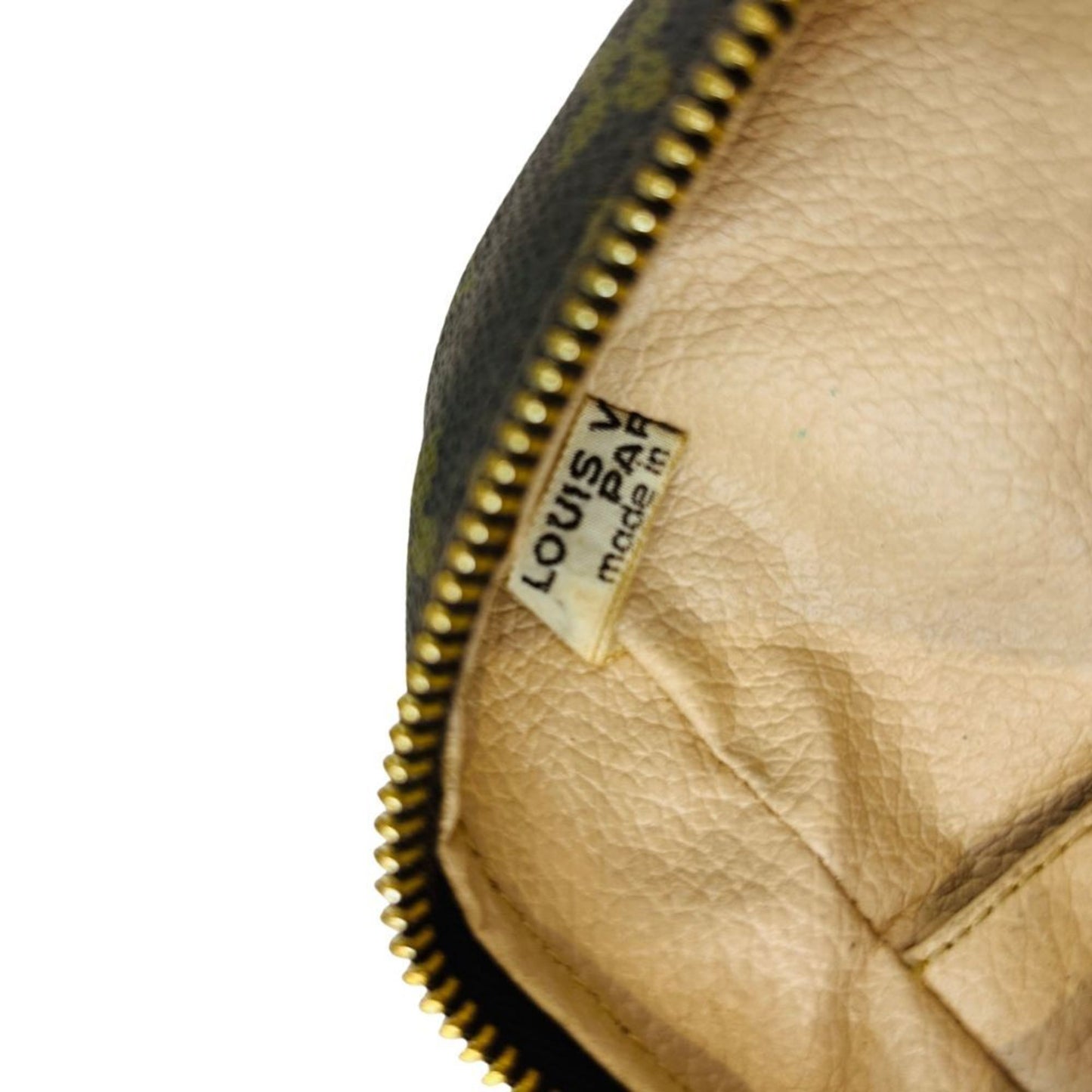 Louis Vuitton Louis Vuitton True Toilet 28 Monogram Second Bag Pouch M47522 Brown