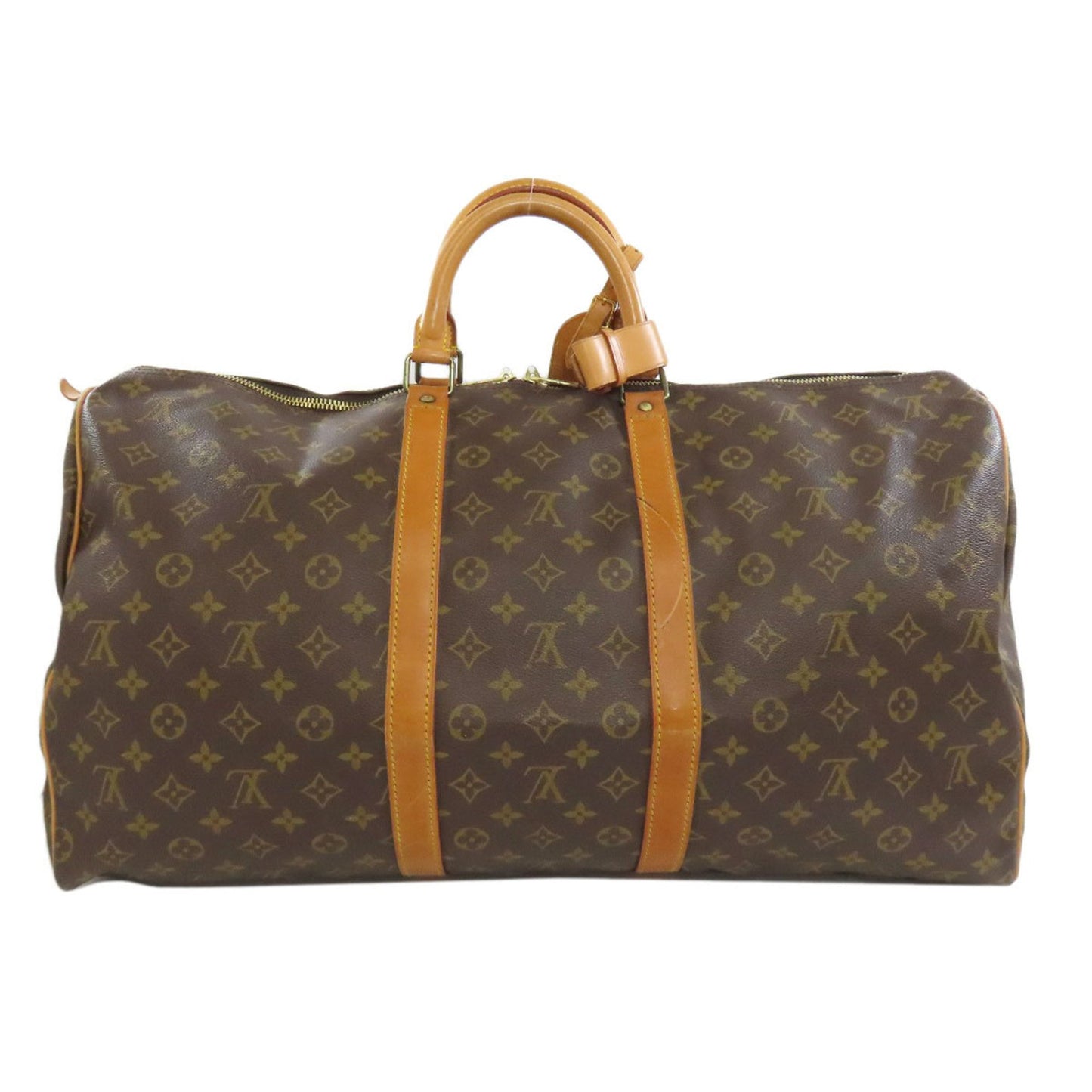 Louis Vuitton M41424 Keepall 55 Boston Bag Monogram Canvas