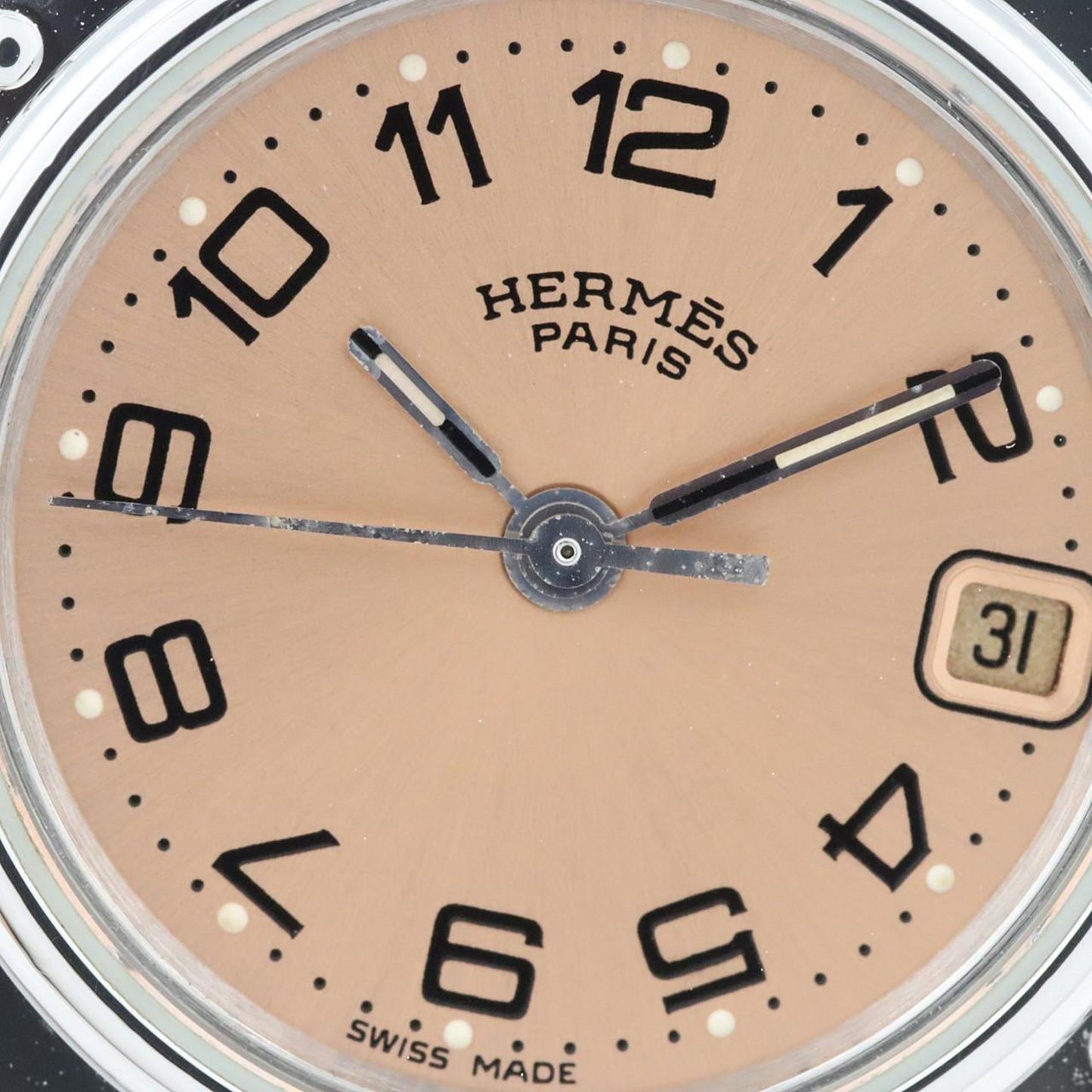 Hermes Clipper Cl4.210 Ss Quartz Watch