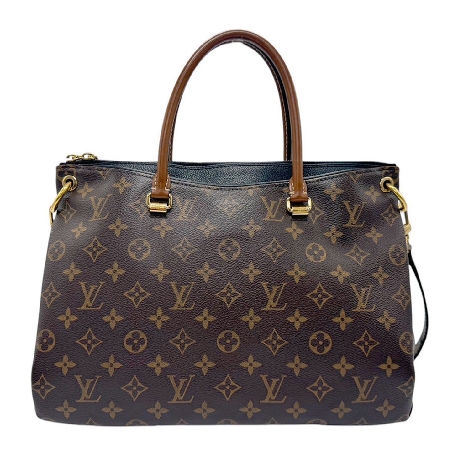 Louis Vuitton Louis Vuitton Shoulder Bag Handbag Monogram Pallas Mm Canvas Noir