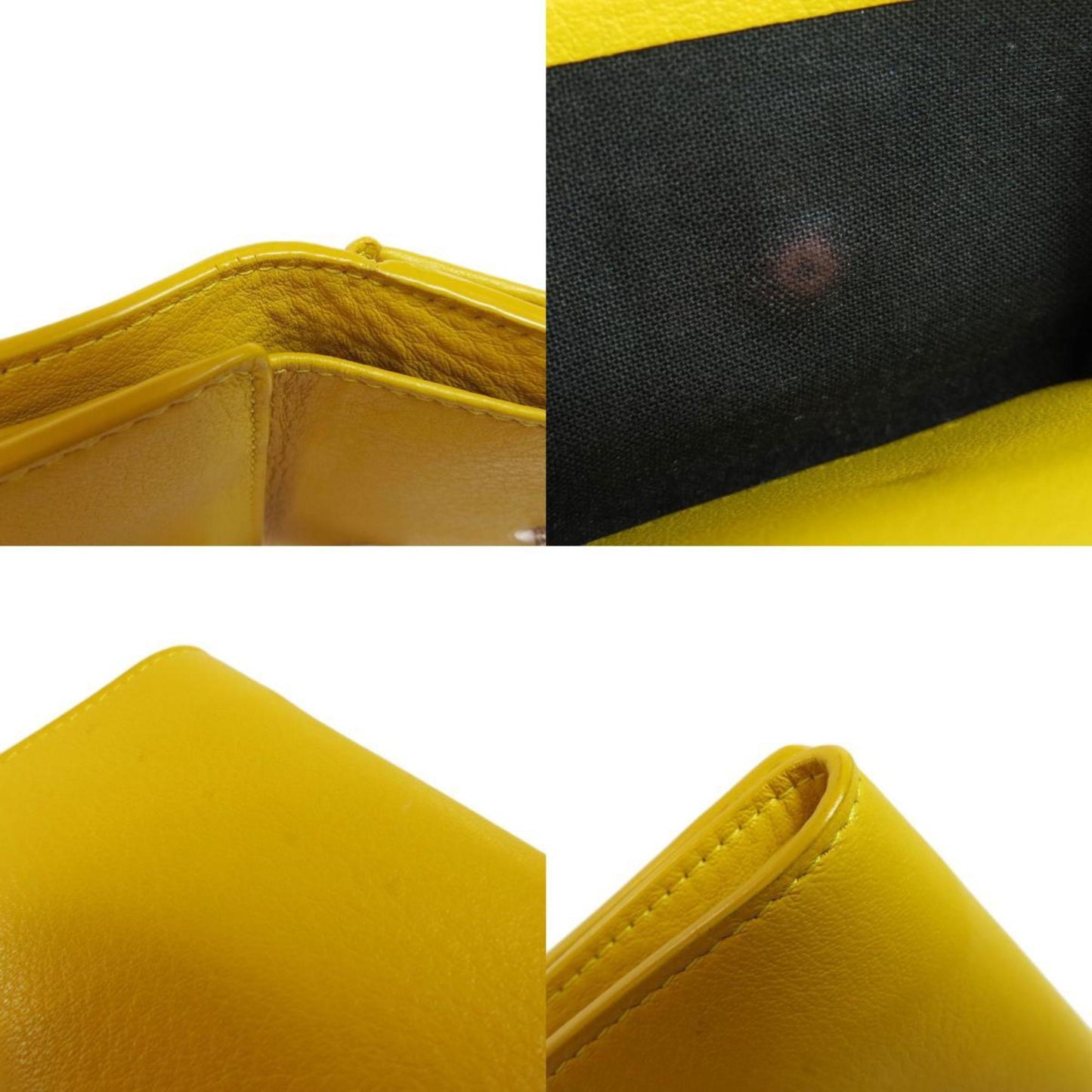 Balenciaga 391446 Paper Wallet Bi-Fold Leather