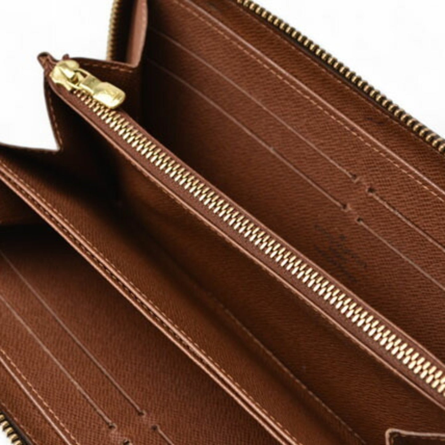 Louis Vuitton Louis Vuitton Long Wallet Zippy M60017 Round Monogram