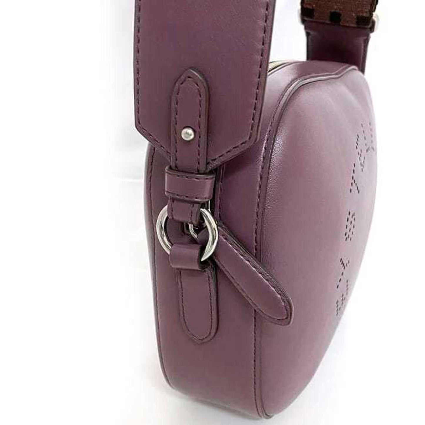 Stella Mccartney Shoulder Bag F-21359 Purple 700266 W8542 Leather Stella Mccartney Punched Strap