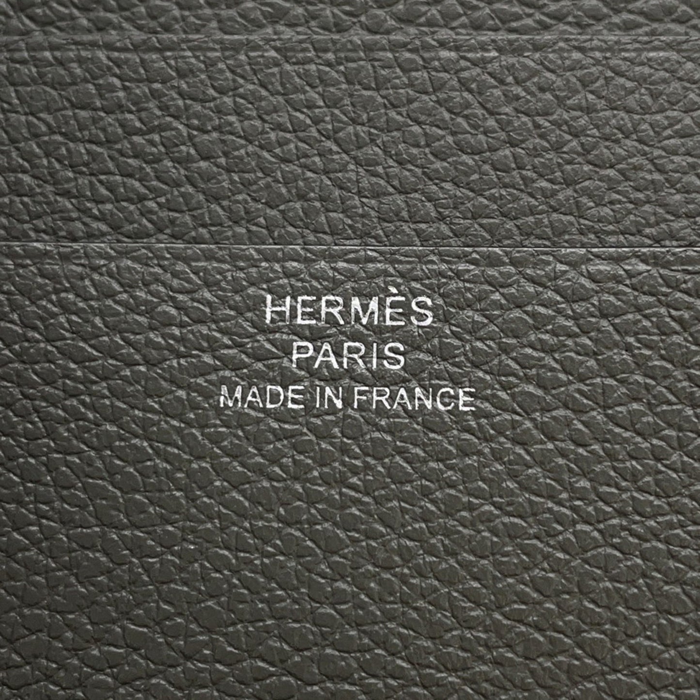 Hermes Herms Zip Ango Ii Bifold Wallet