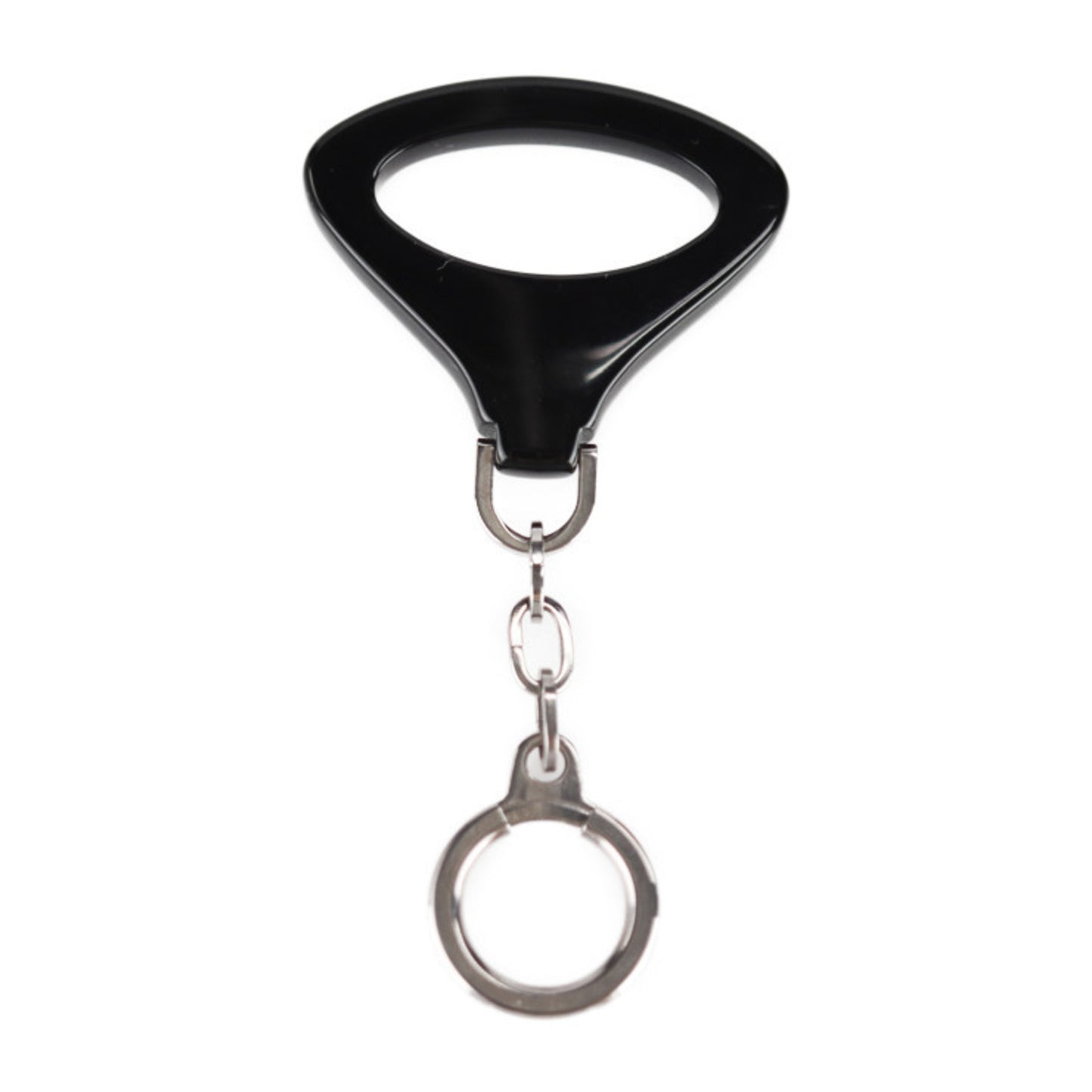 Louis Vuitton Louis Vuitton Portecle Epi Z Keychain M63832 Plastic Metal Black Key Ring Charm