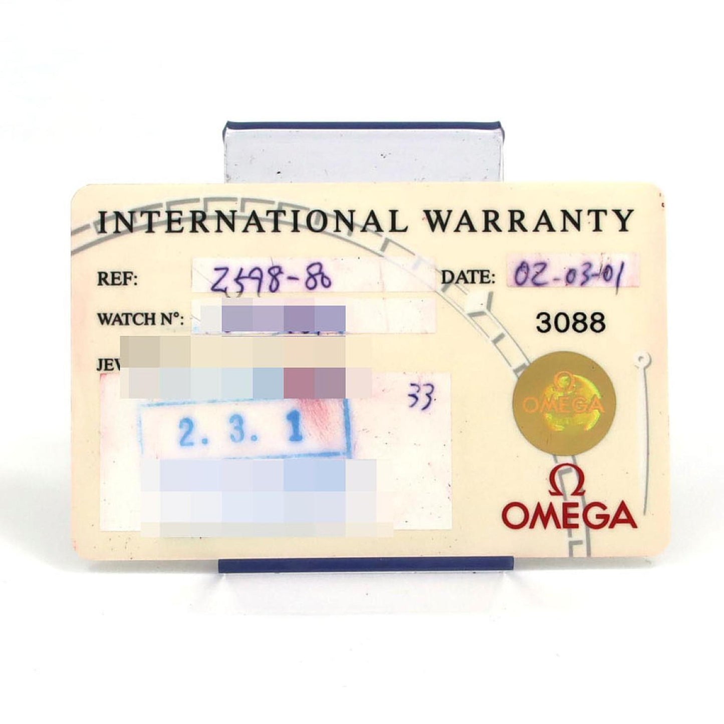 Omega Seamaster Pro Chronograph 2598.80 Stainless Steel Automatic Watch