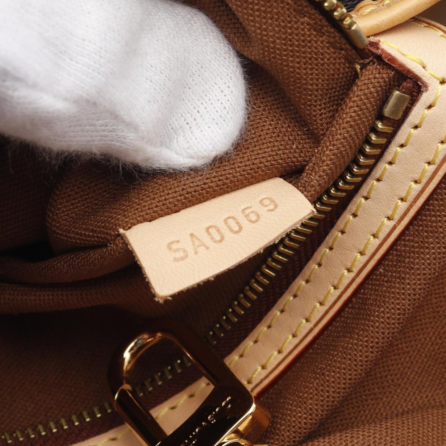 Louis Vuitton Batignolles Vertical Tote Bag Coated Canvas Leather Monogram