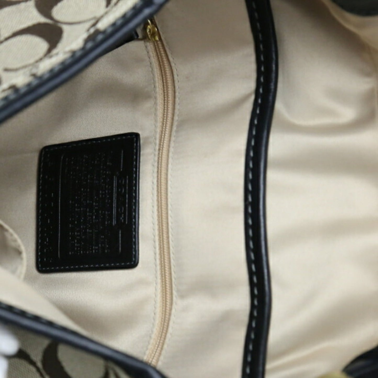 Coach Crossbody Signature 11436 Coach Black X Beige Shoulder Bag
