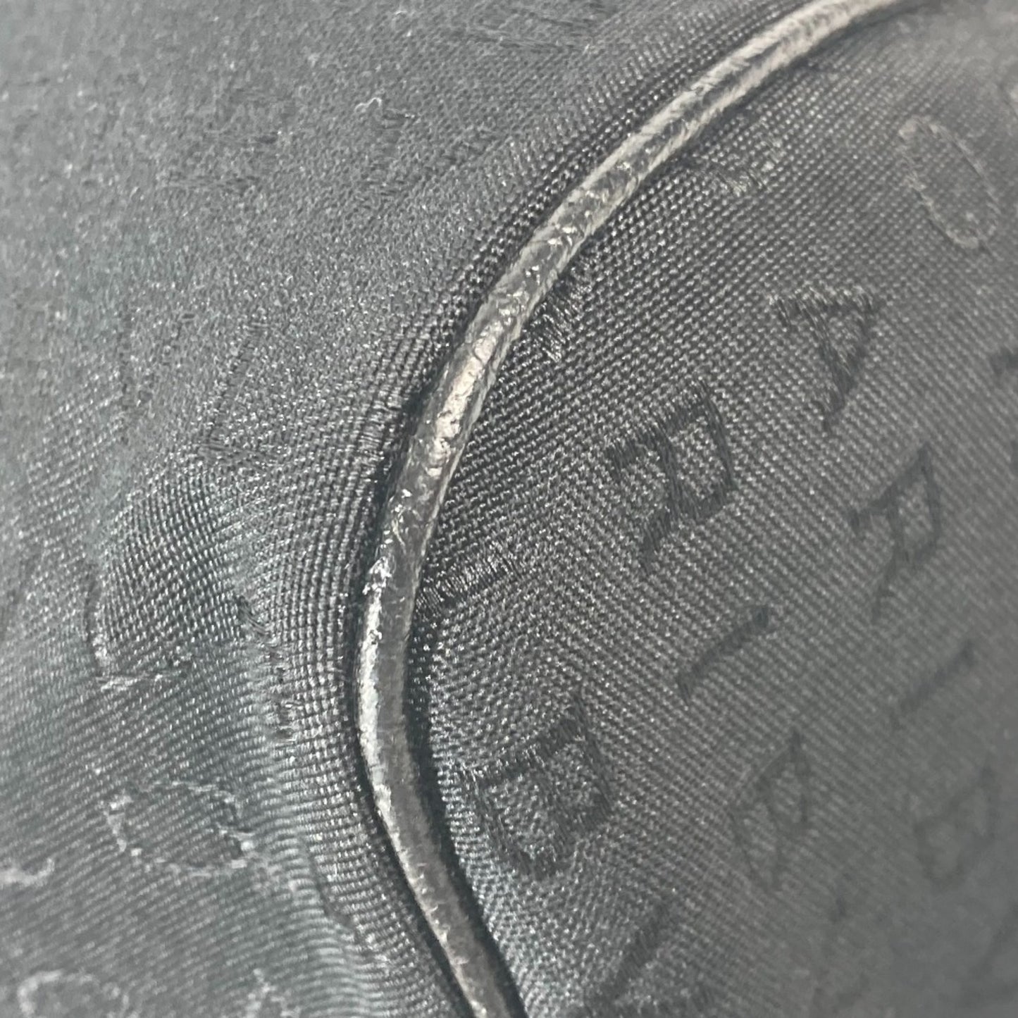 Bvlgari Bvlgari Mania Boston Bag Handbag Canvas Leather